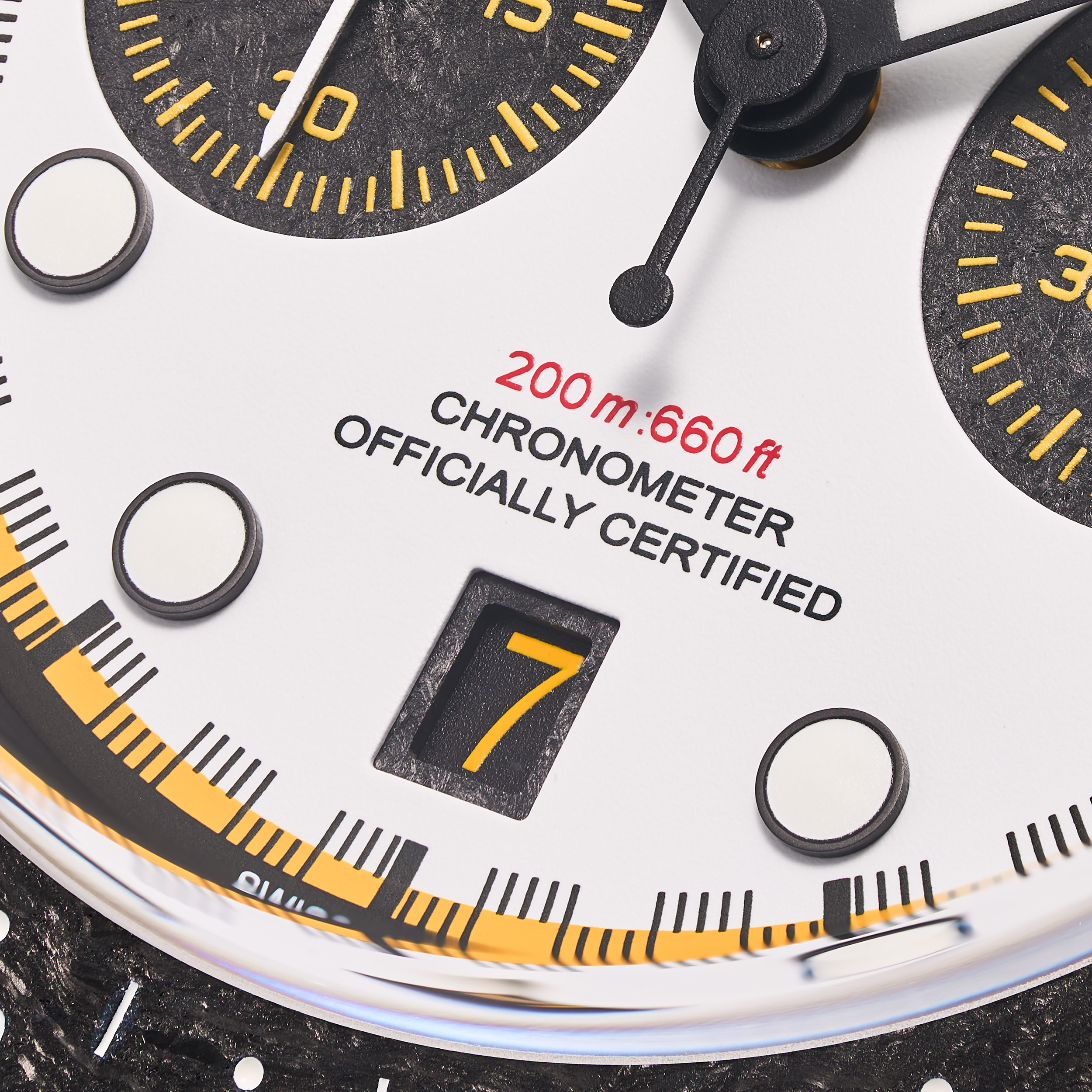 Black Bay Chrono Carbon Limited Weiß
