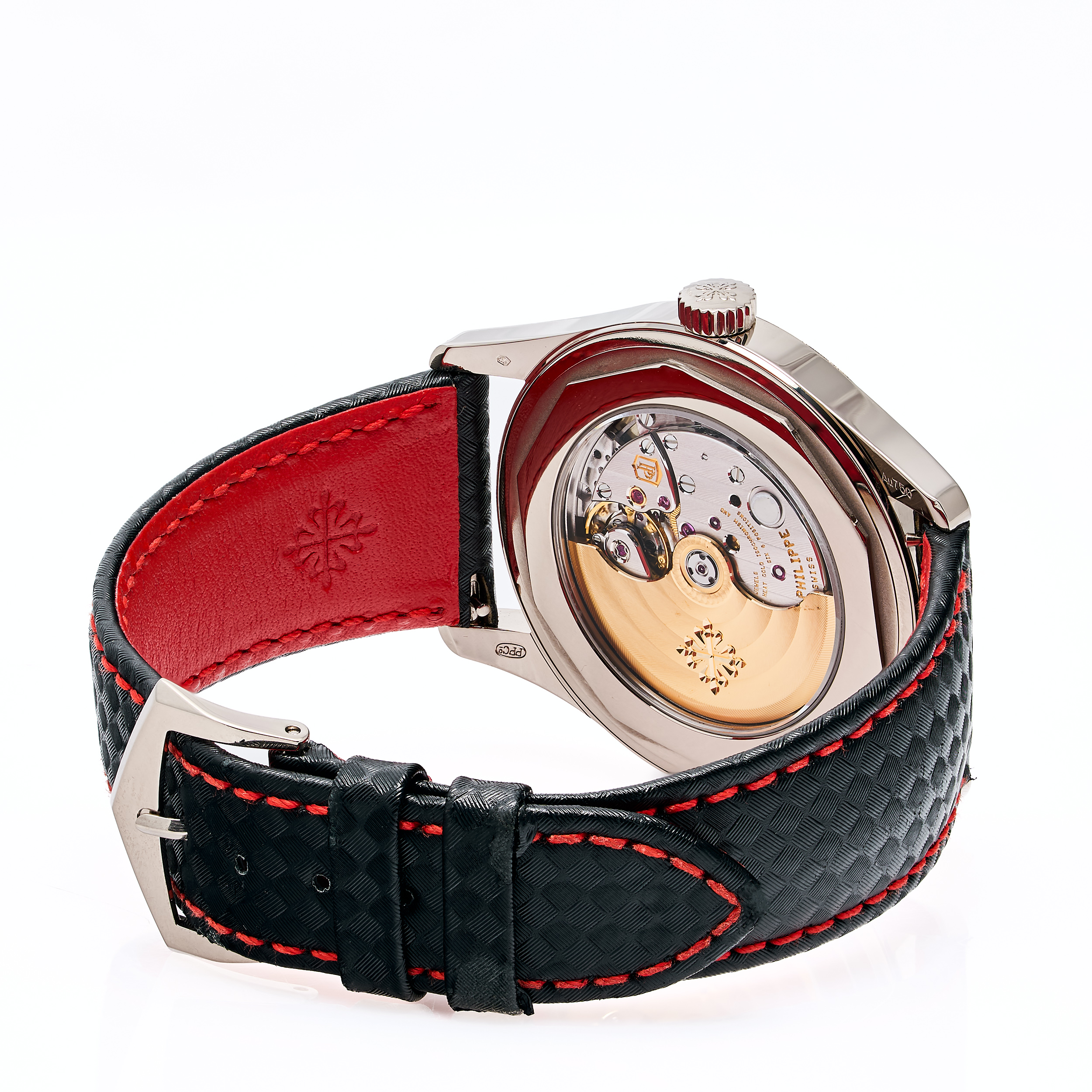 Schwarz 40 Weißgold