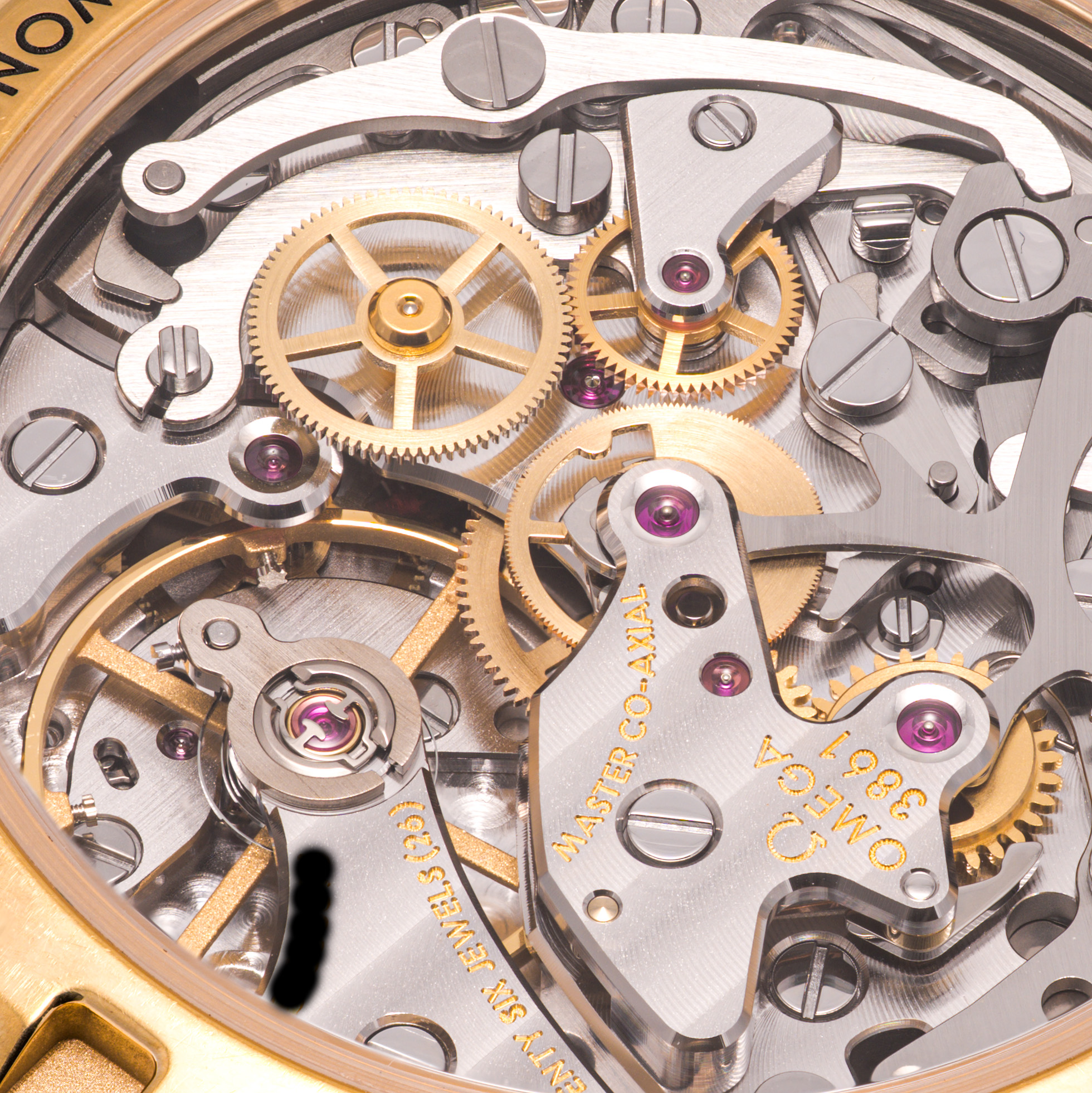 Speedmaster Moonwatch Gelbgold 42