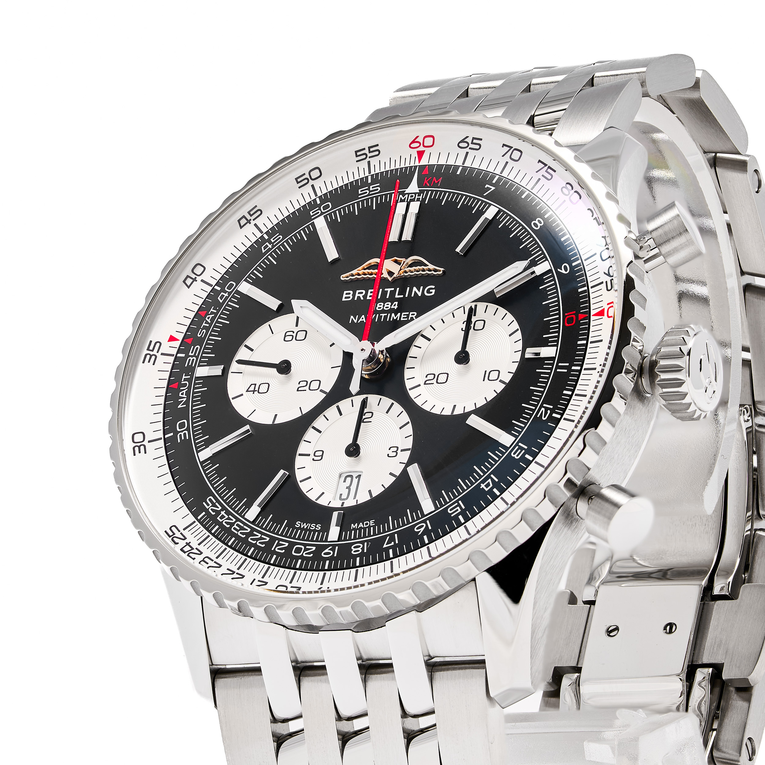 Navitimer 1 B01 Chrono 46 Schwarz