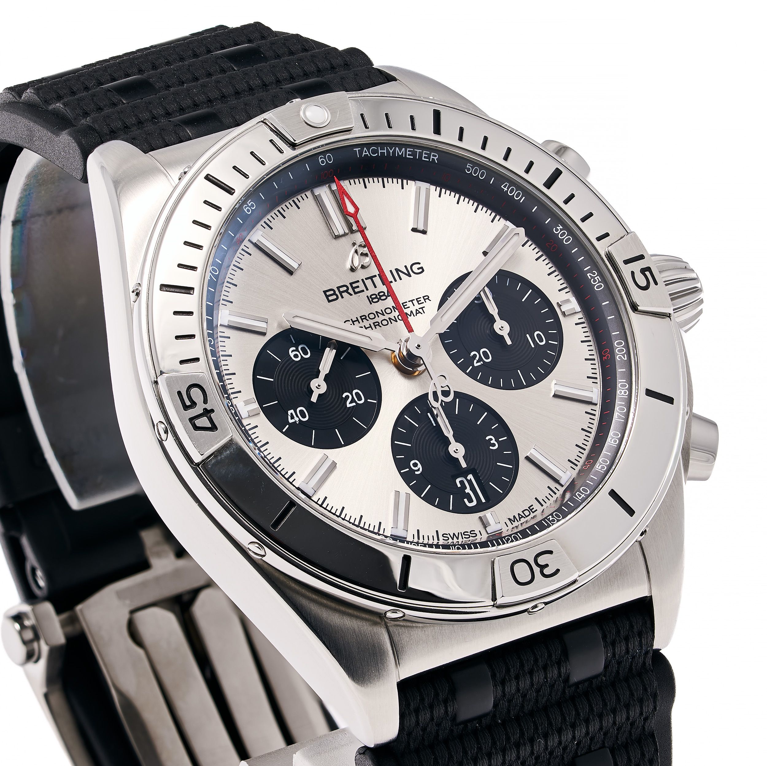 Chronomat B01 42 Silber