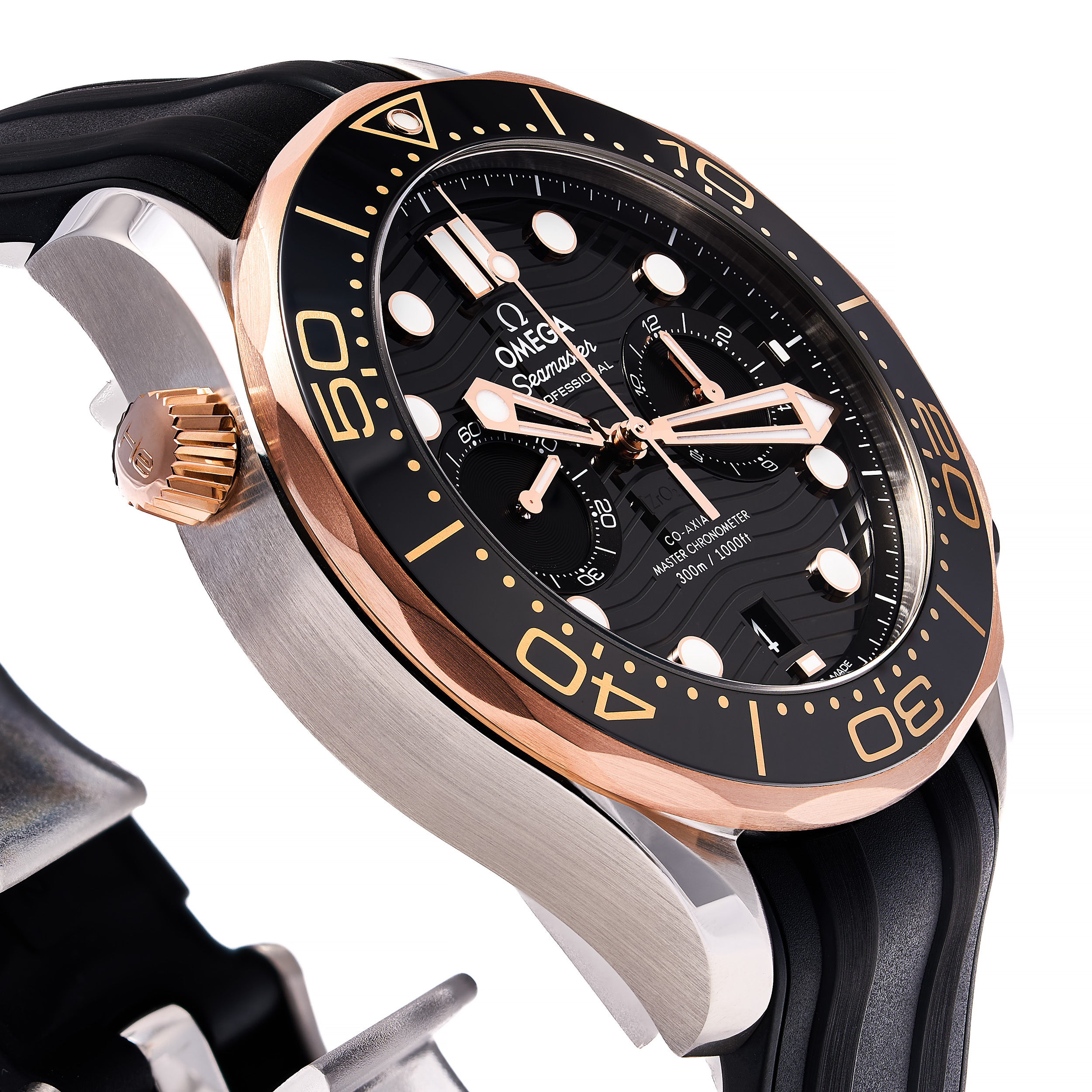Seamaster Chrono Stahl/Roségold 44
