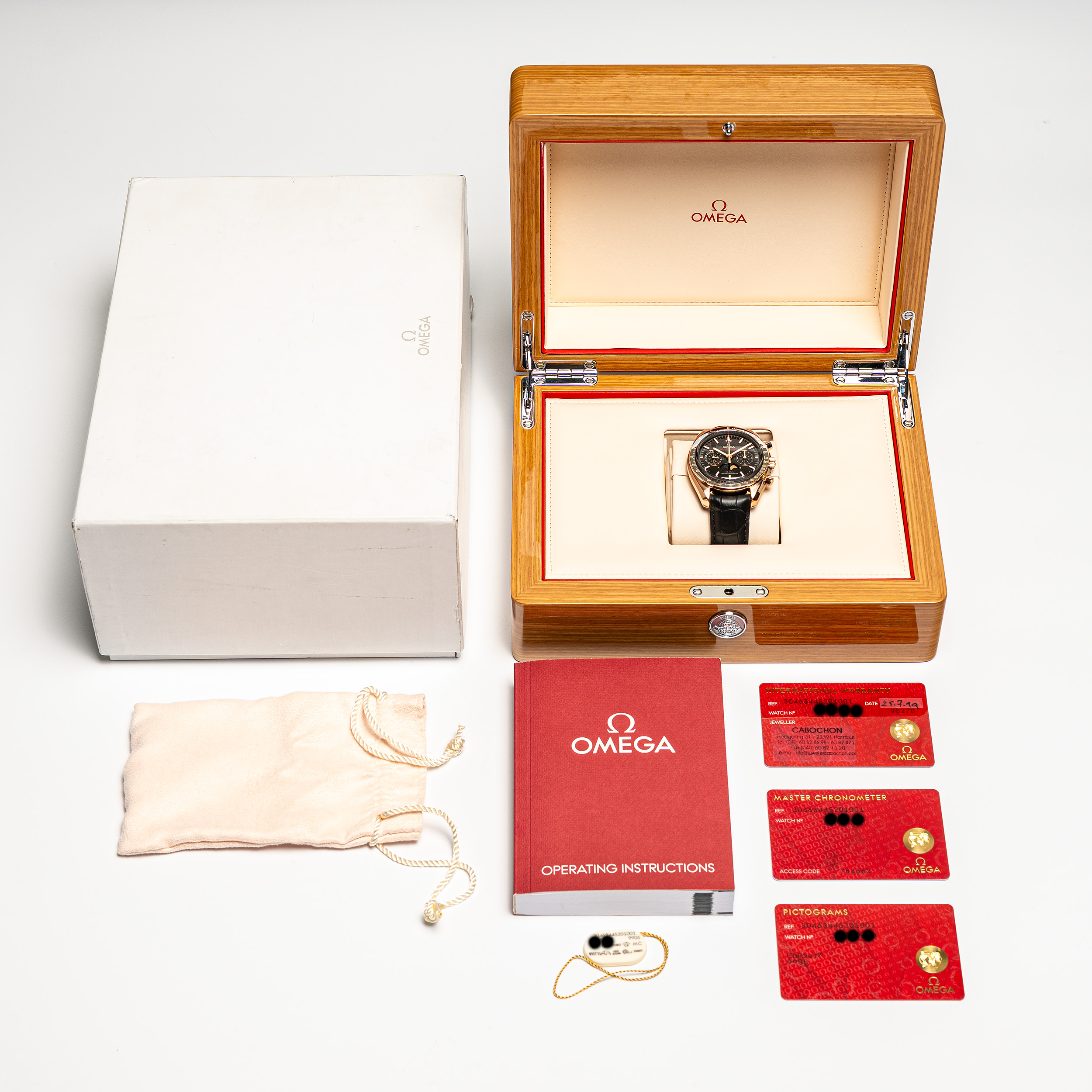 Speedmaster Moonphase Roségold 44