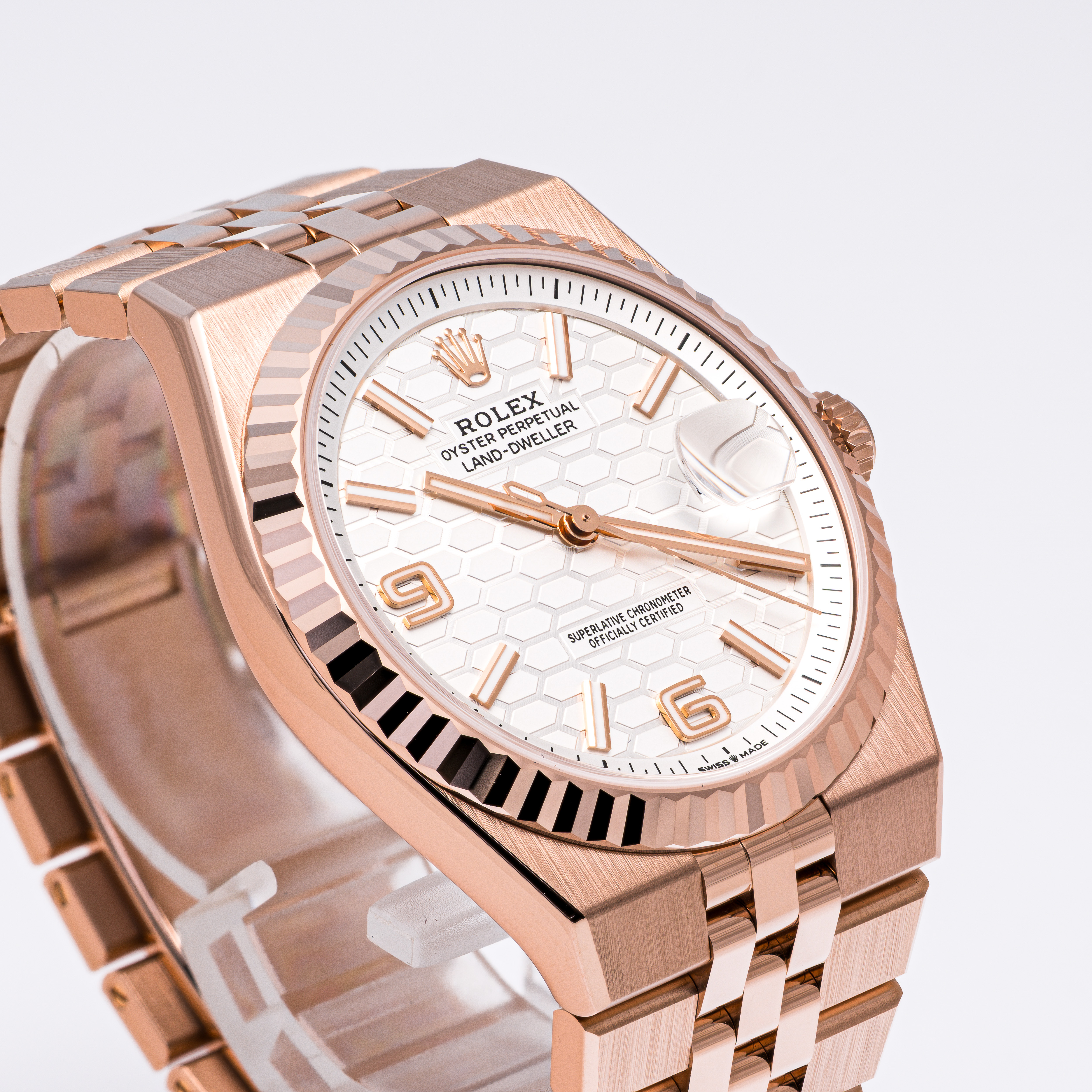 Land-Dweller 40 Weiß Roségold