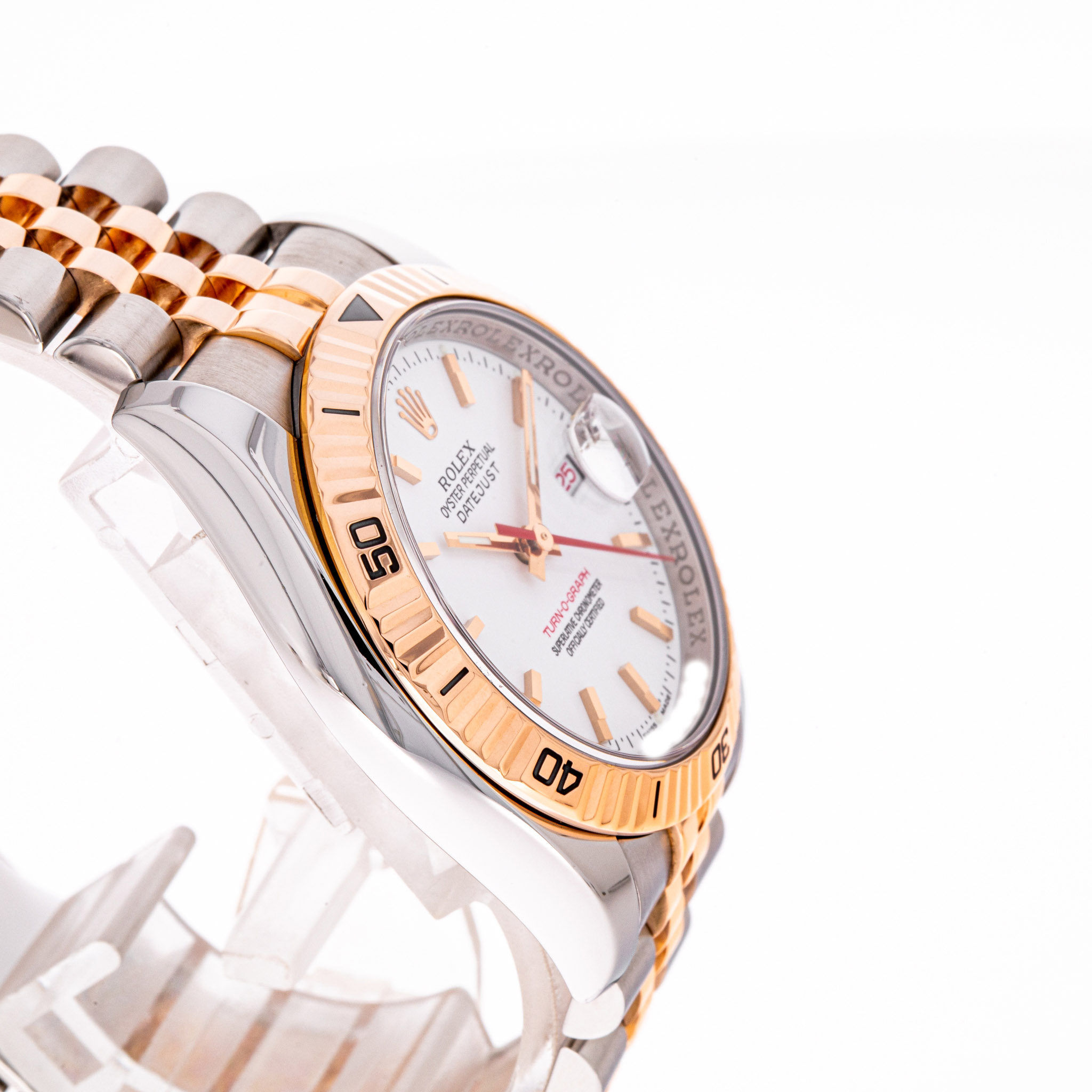 Datejust Turn-O-Graph 36 Weiß