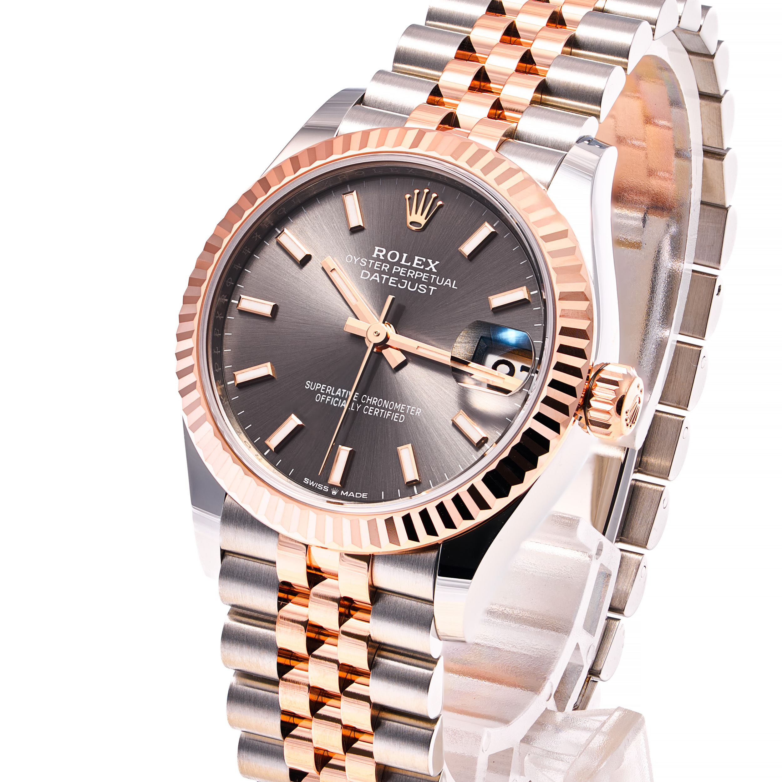 Datejust 31 Grau Stahl/Gold