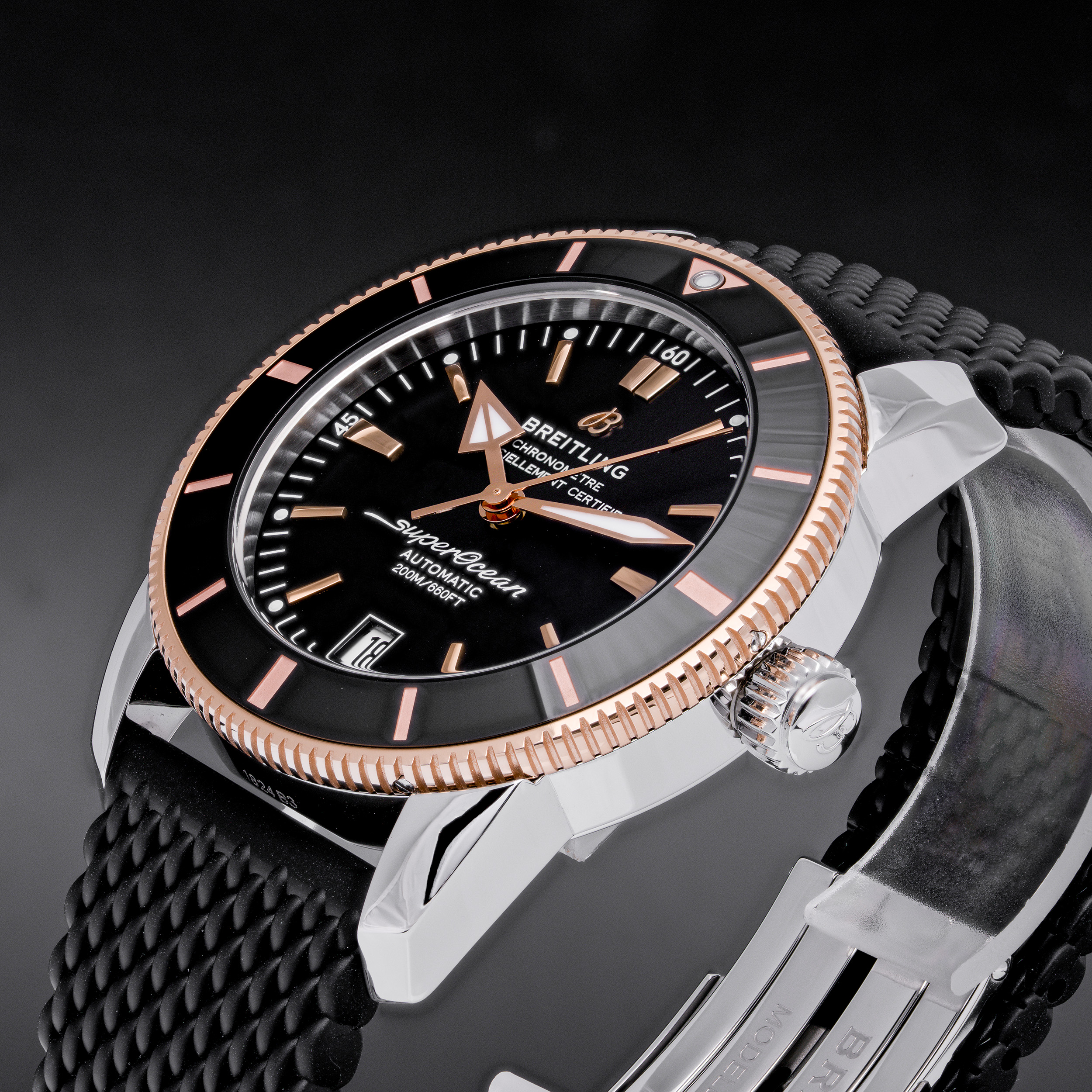 Superocean Heritage 42 Stahl Gold