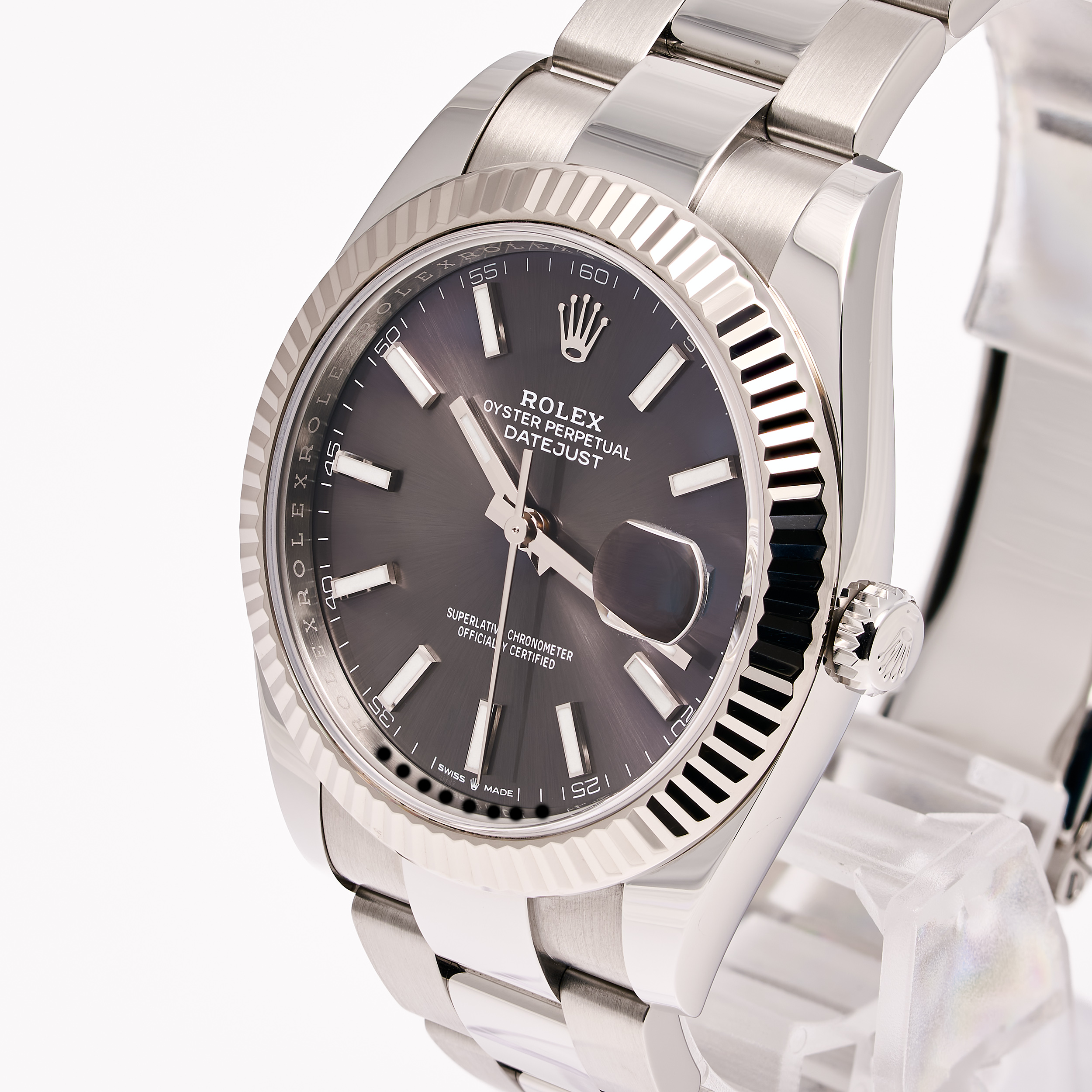 Datejust 41 Rhodium Oyster