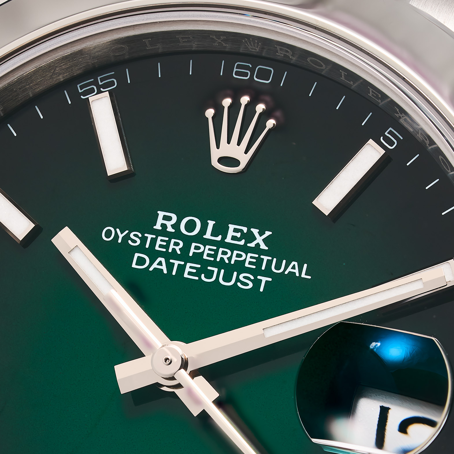 Datejust 41 Ombre Grün