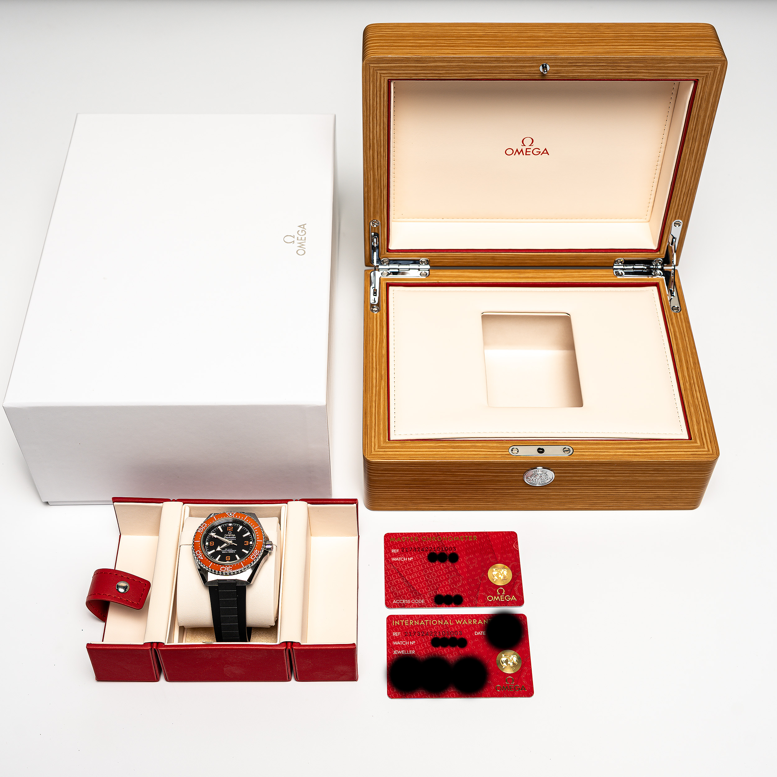Seamaster Planet Ocean 600m Orange