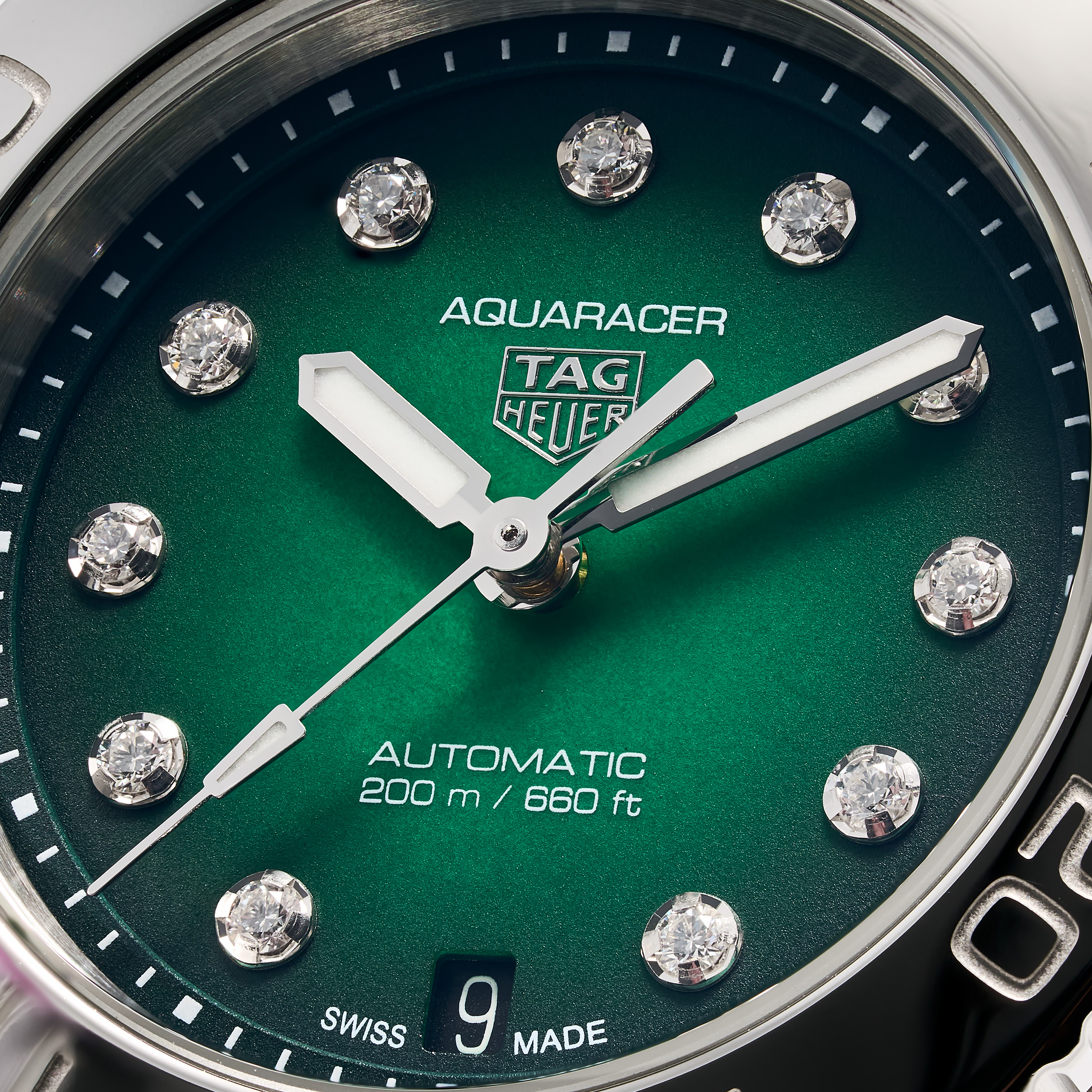Aquaracer Lady Diamant 30 Grün