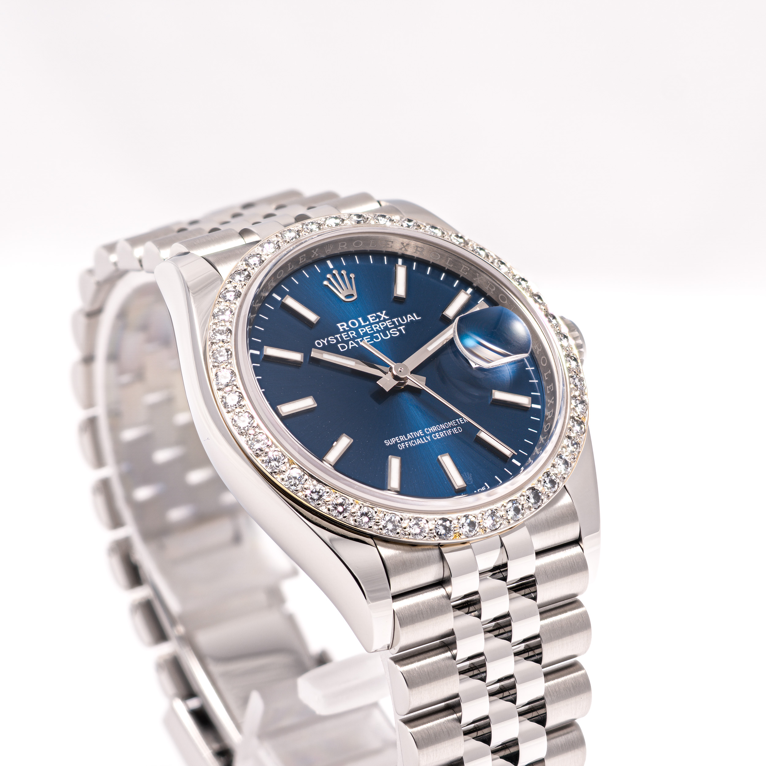 Datejust 36 Blau Diamant