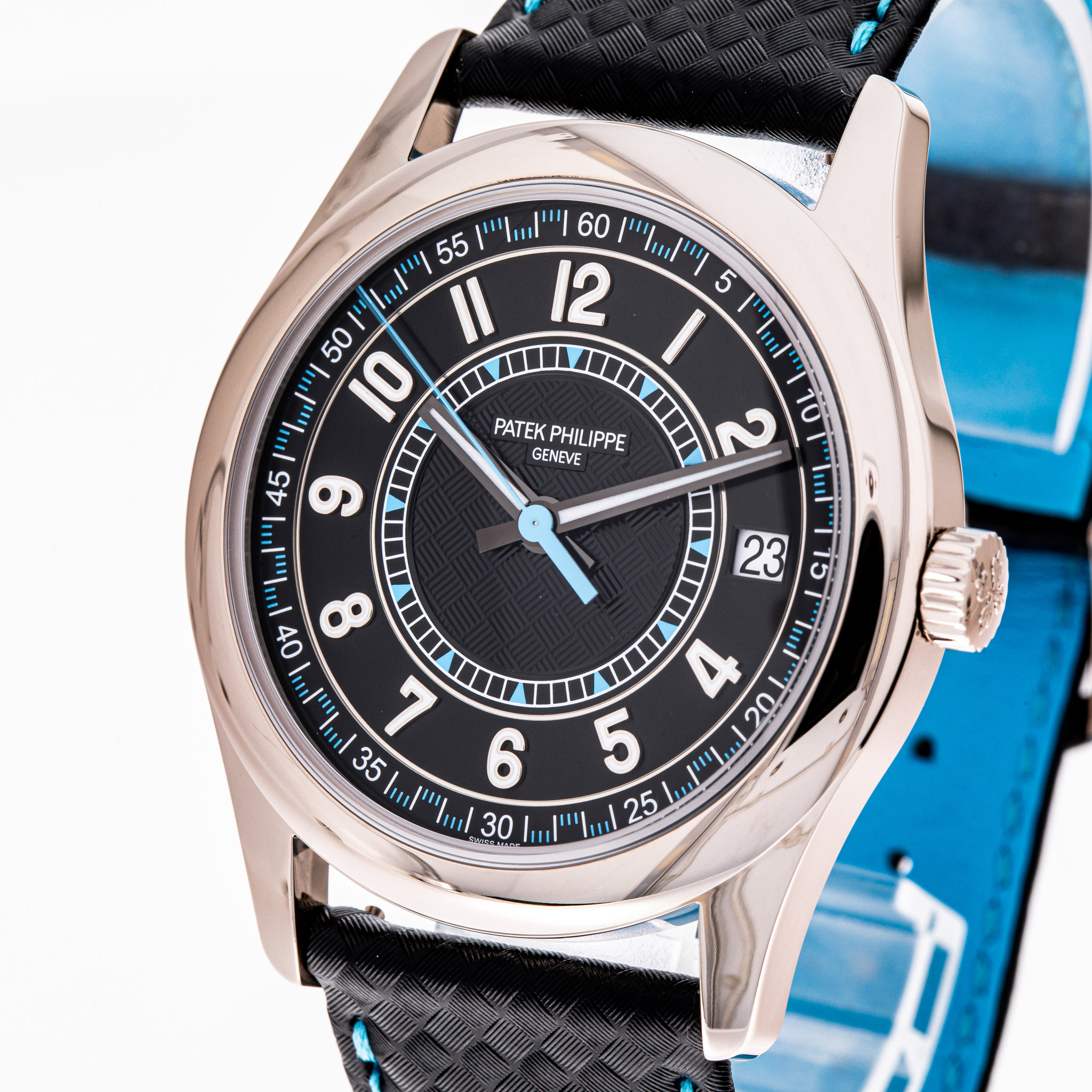 Calatrava Blue 40 Weißgold