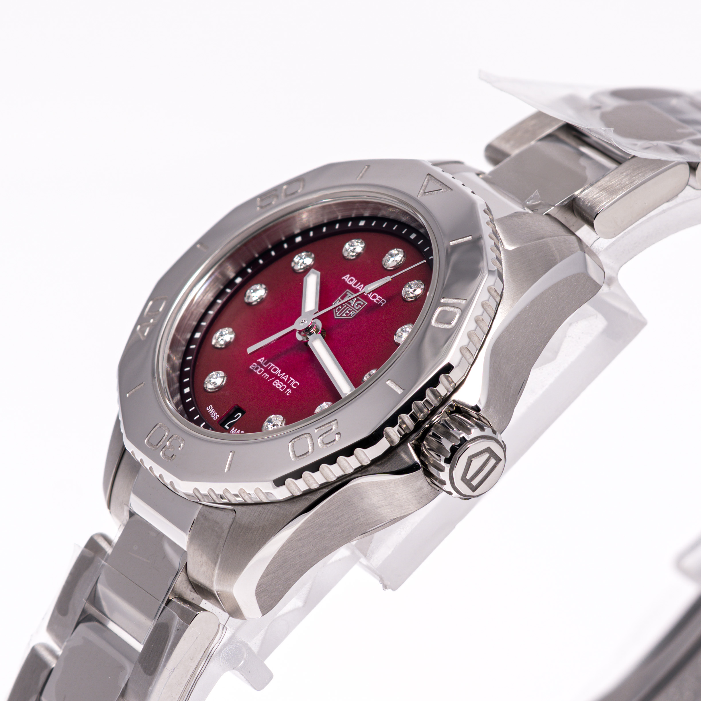 Aquaracer 200 Pink 30 Diamant