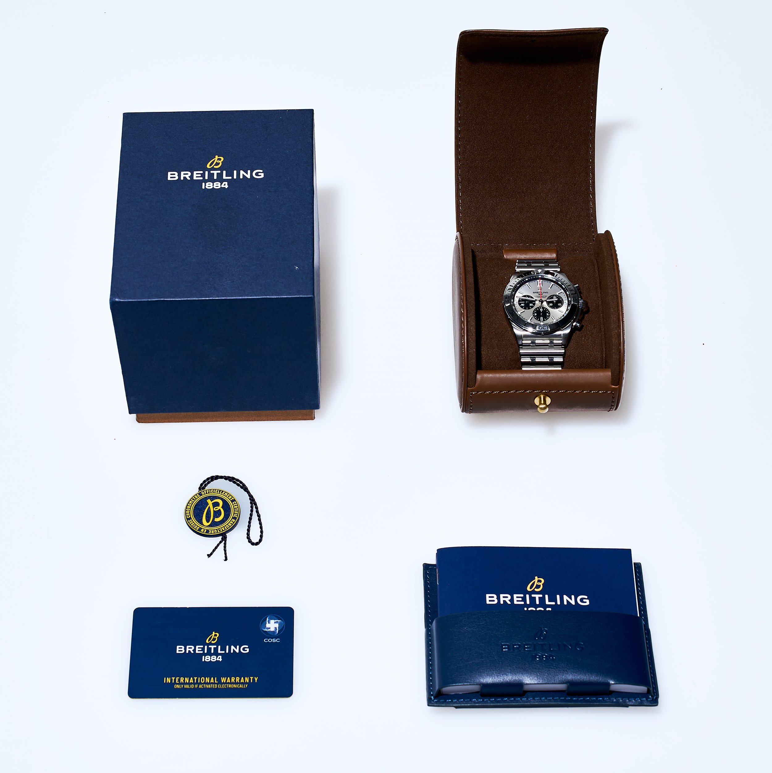 Chronomat B01 42 Silber