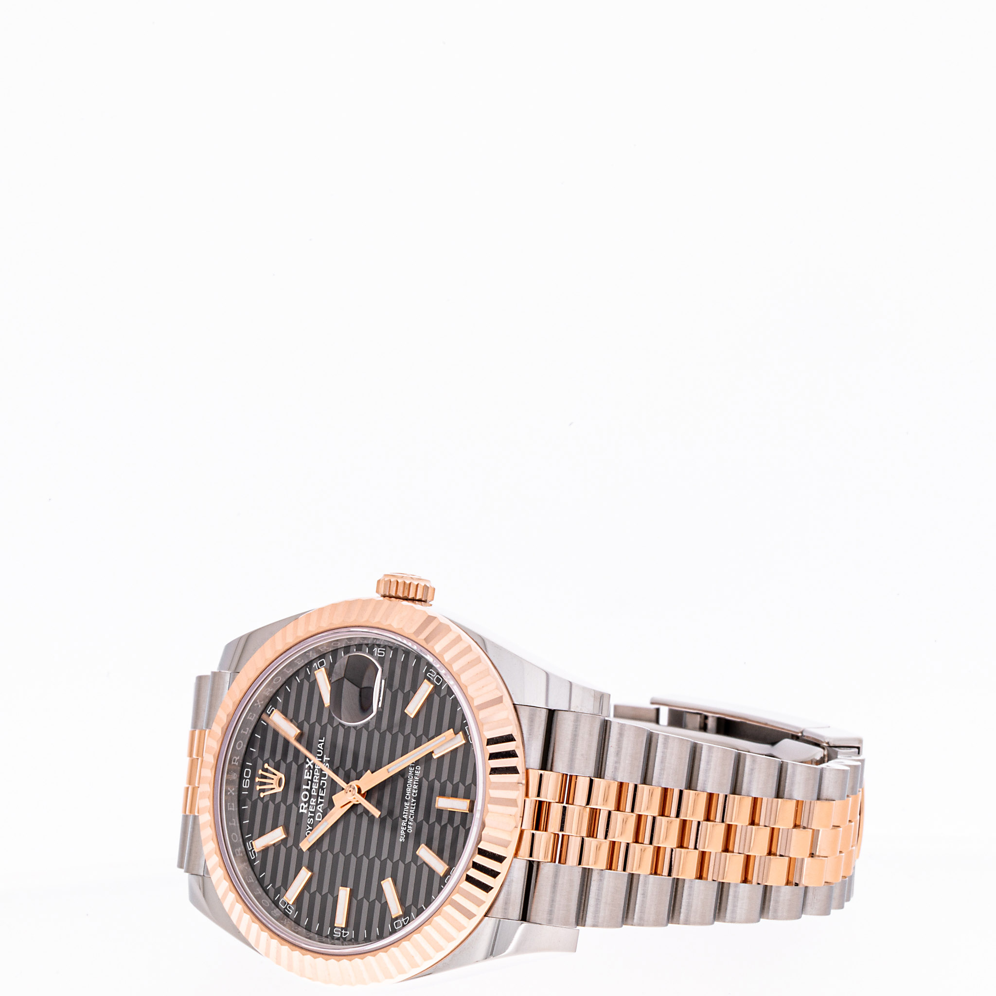 Datejust 41 Grey Stahl Roségold Jubilee