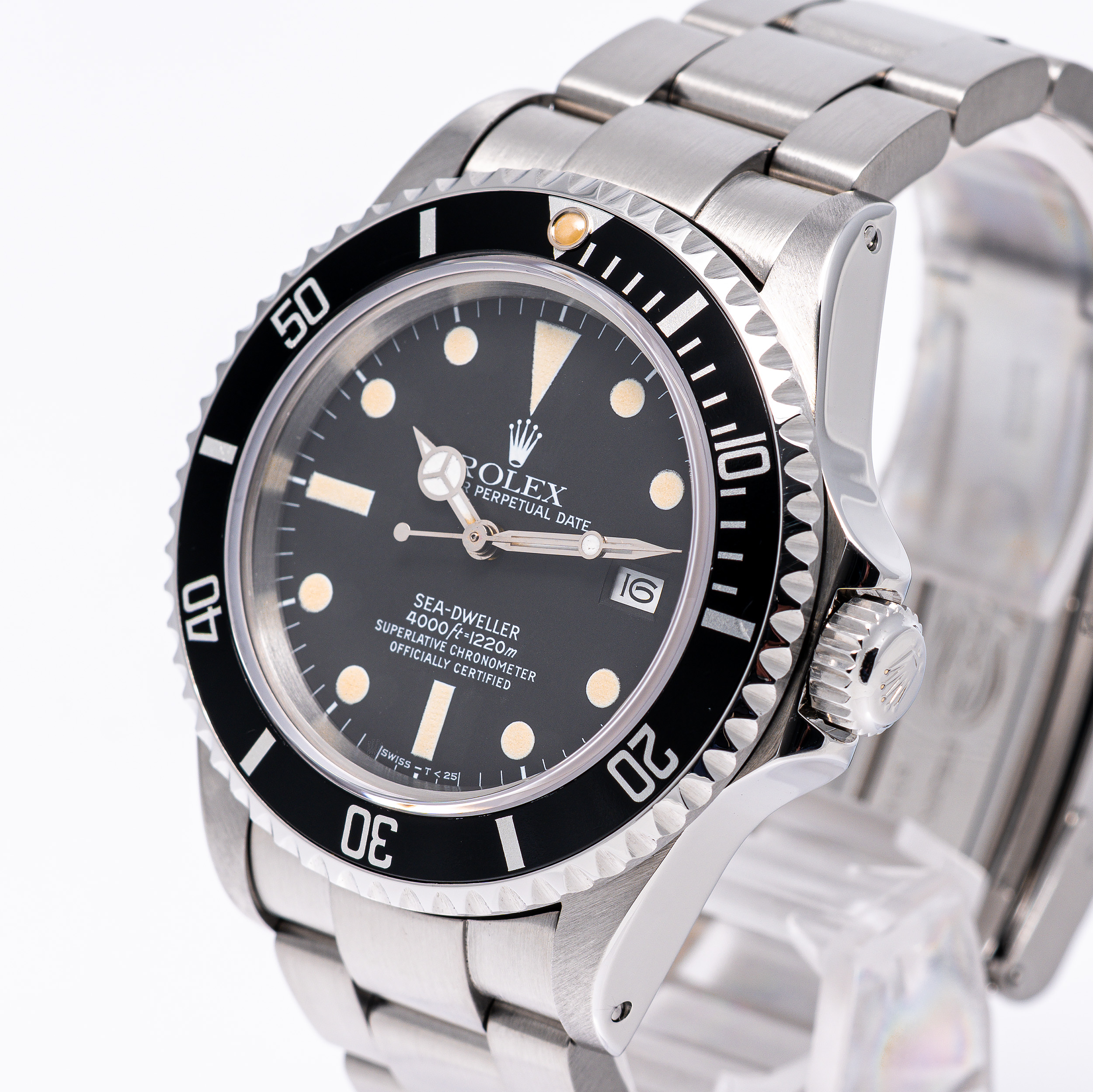 Sea-Dweller 40 Schwarz Mattes Zifferblatt