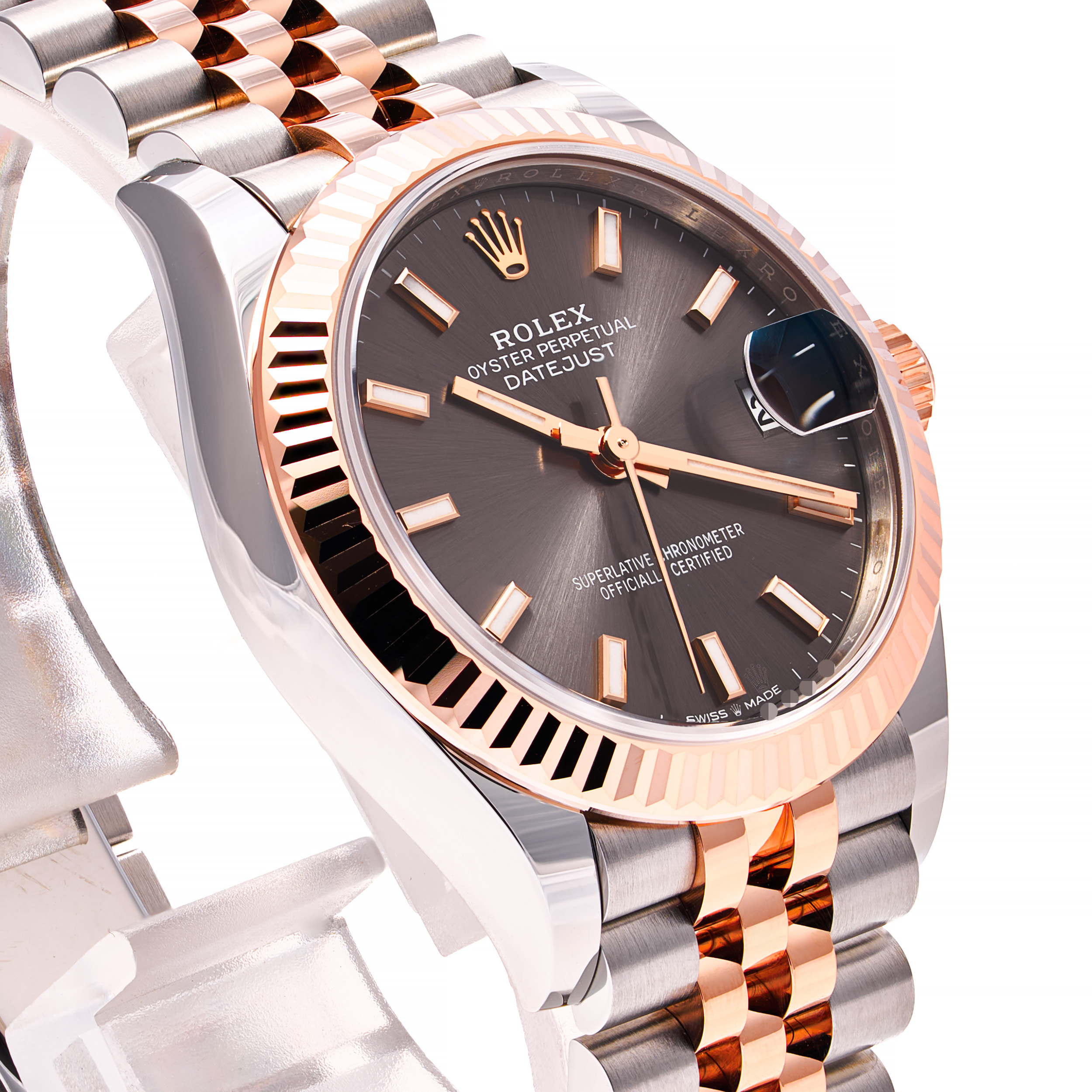 Datejust 31 Grau Stahl/Gold