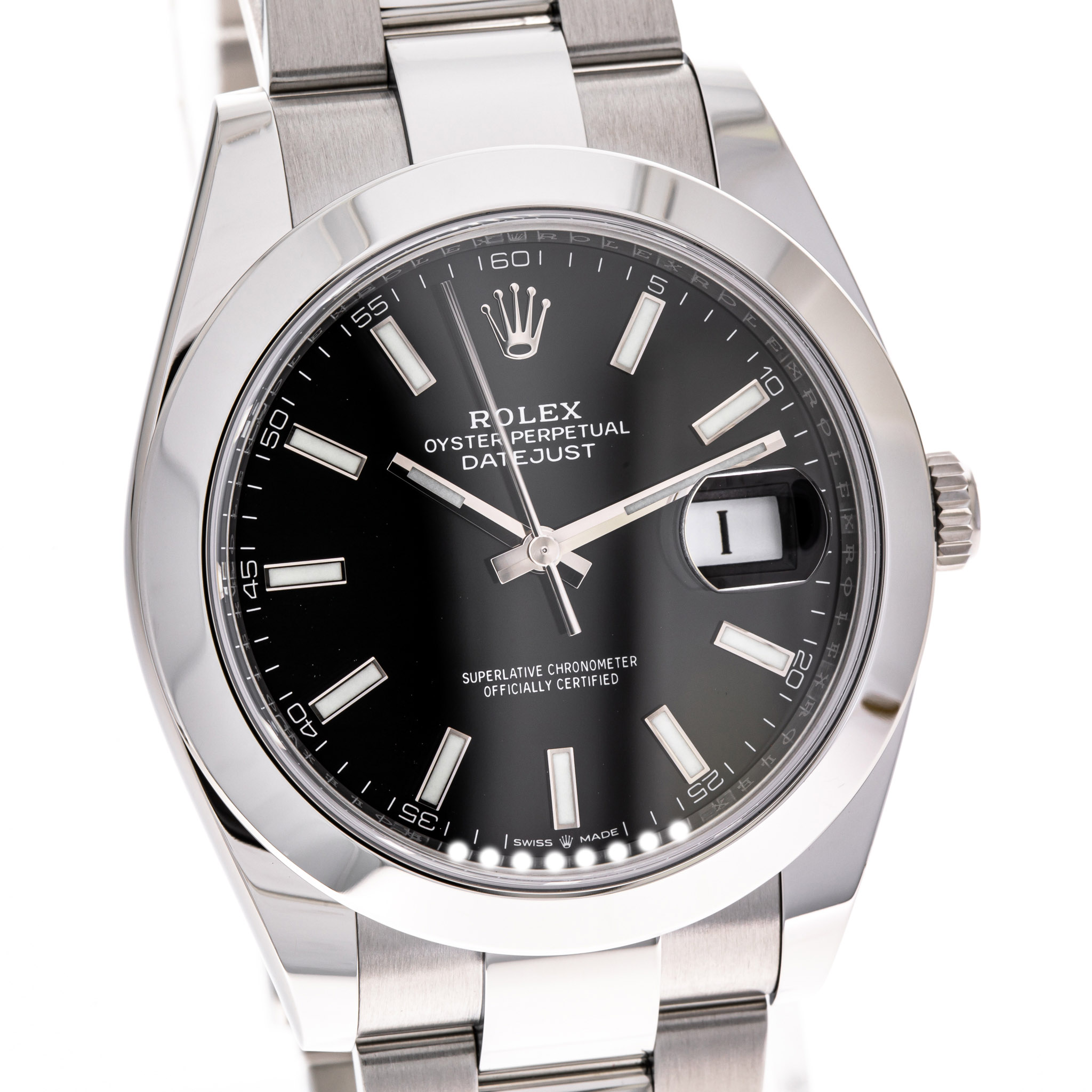 Datejust 41 Black Oyster