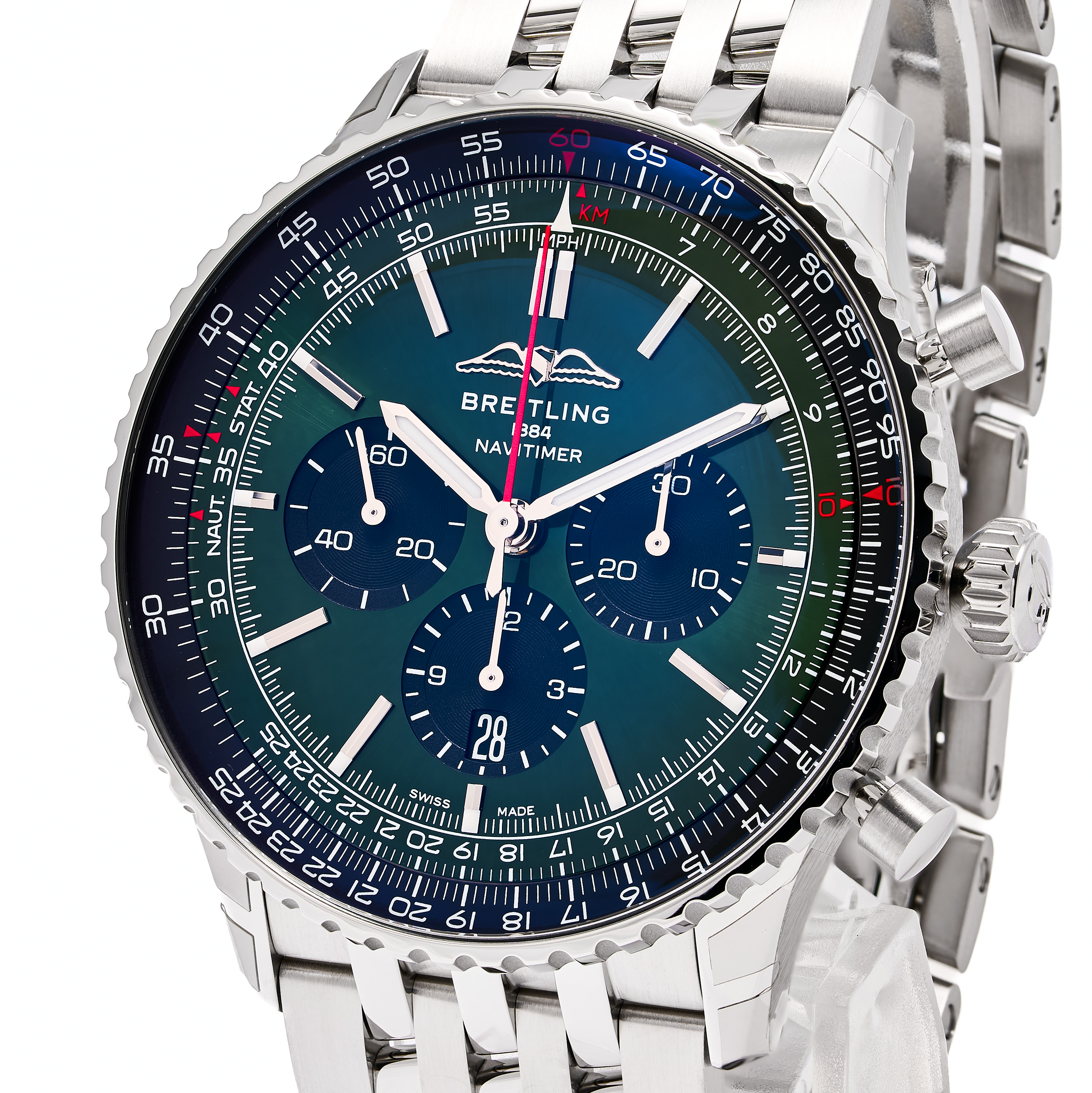 Navitimer 1 B01 Chrono 46 Grün