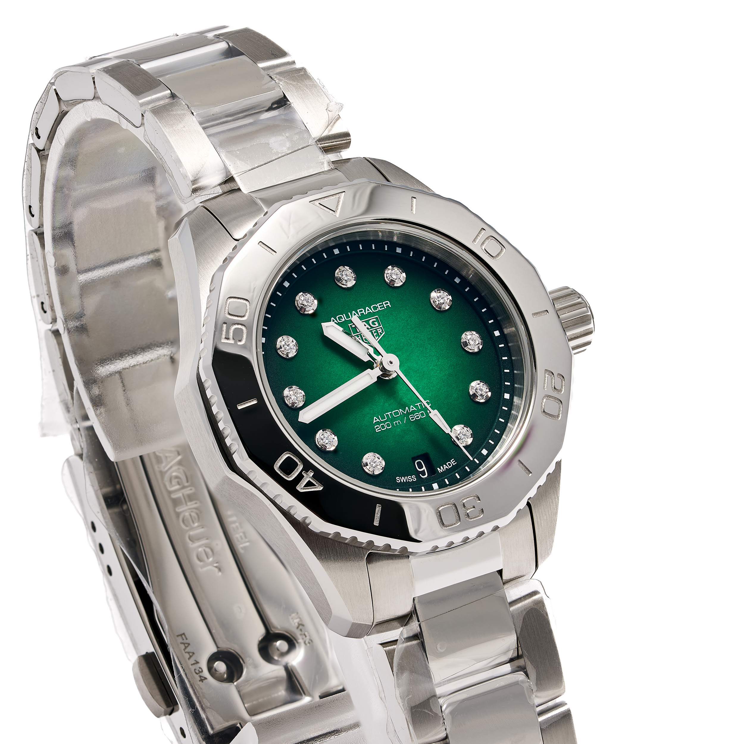 Aquaracer Lady Diamant 30 Grün
