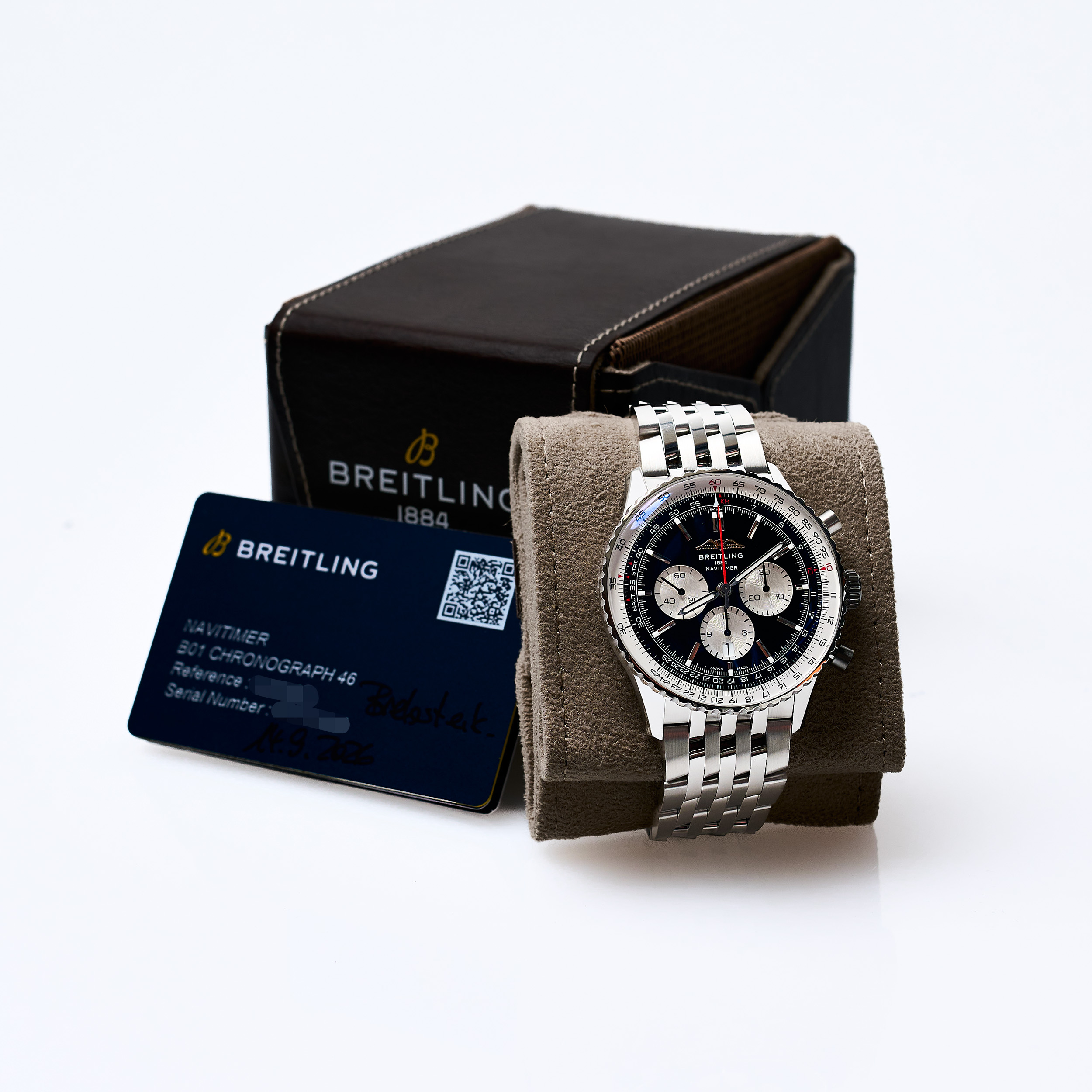 Navitimer 1 B01 Chrono 46 Schwarz