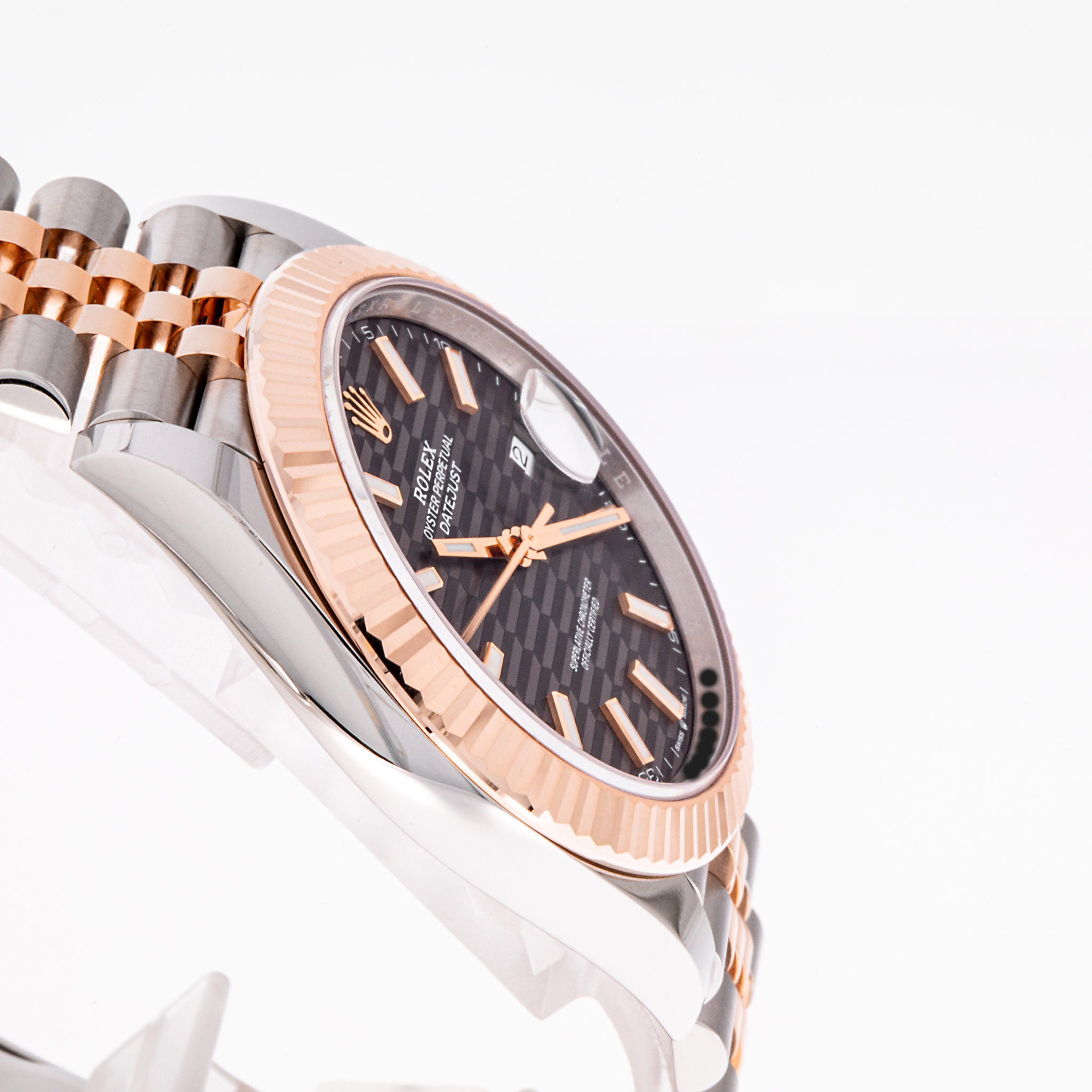 Datejust 41 Grey Stahl Roségold Jubilee