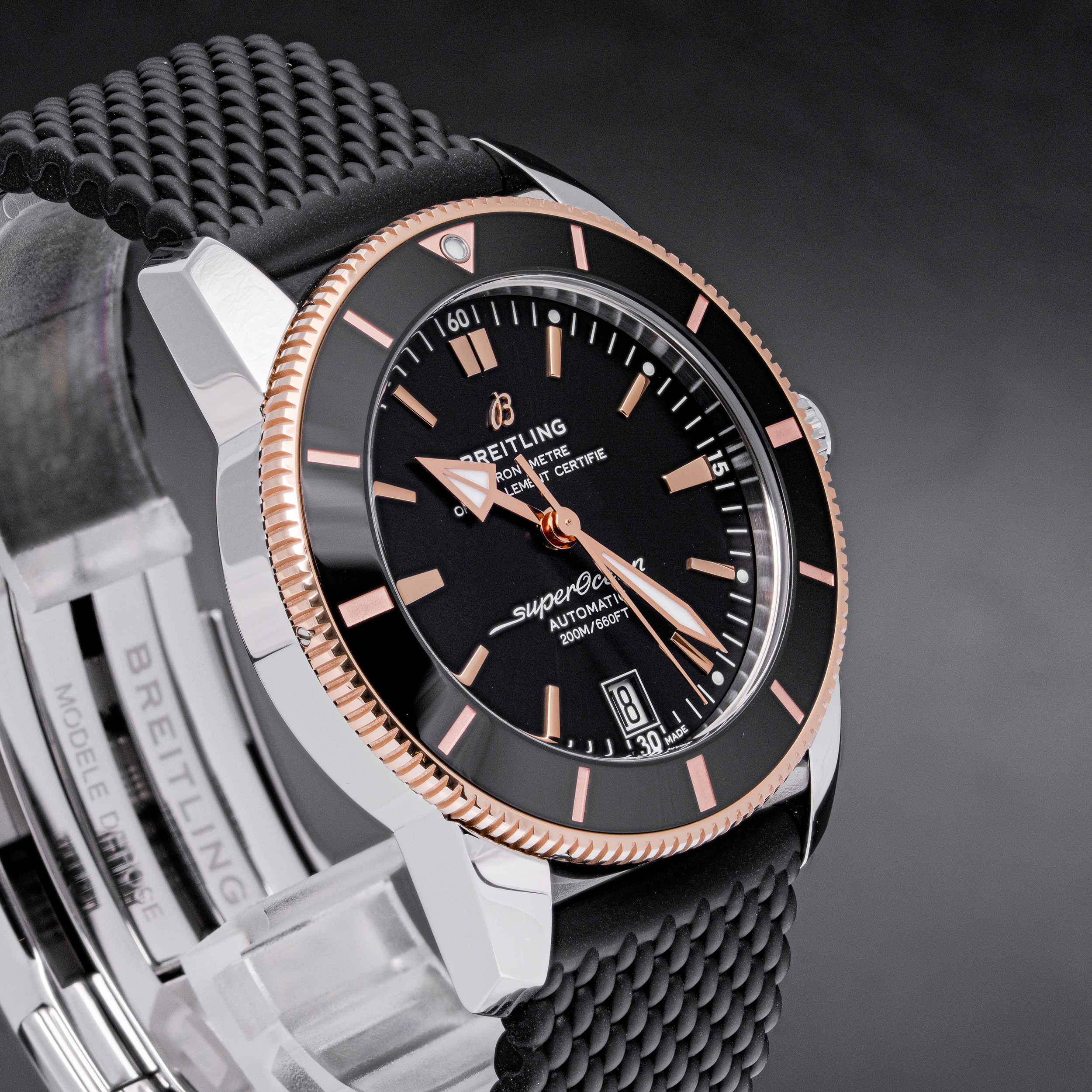 Superocean Heritage 42 Stahl Gold