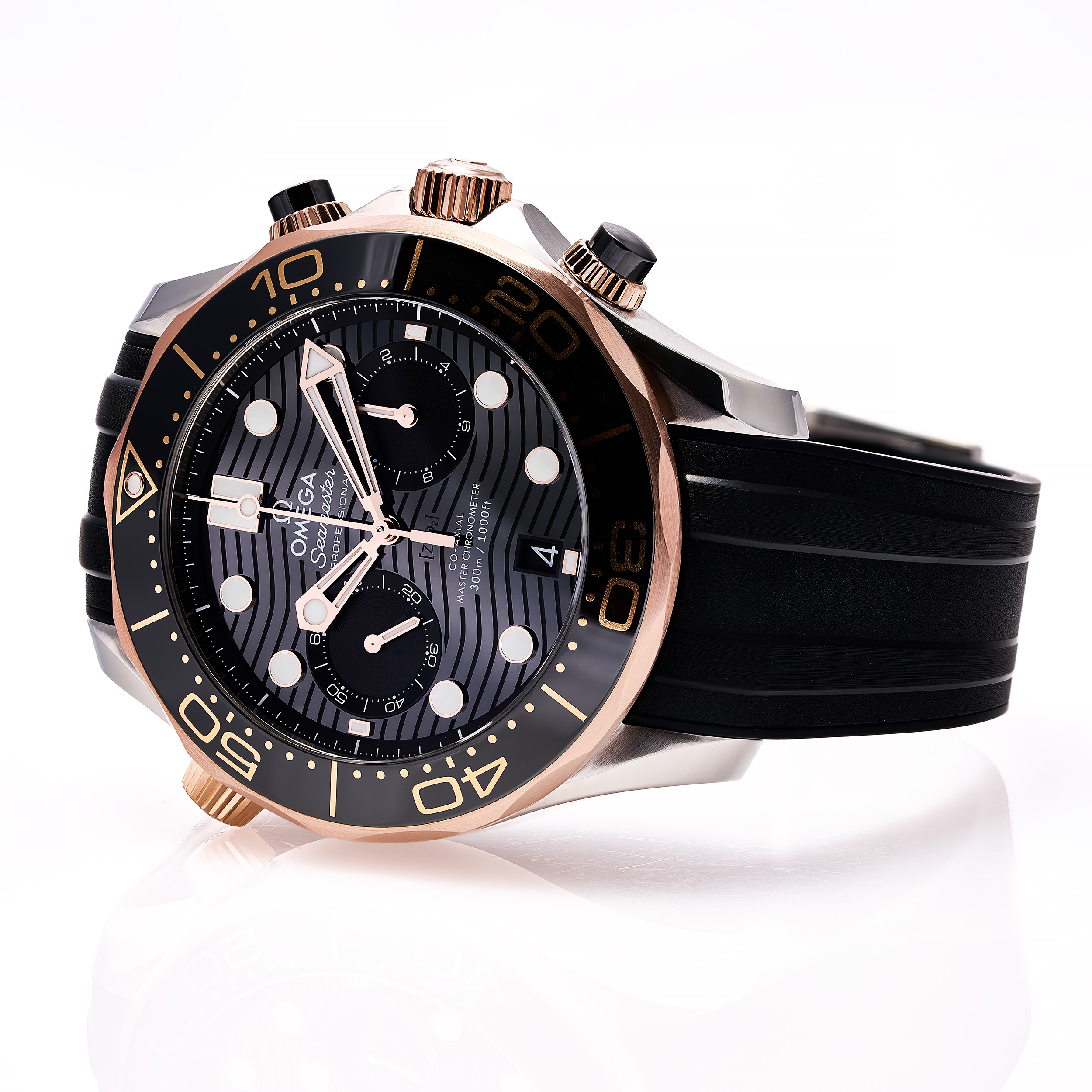 Seamaster Chrono Stahl/Roségold 44