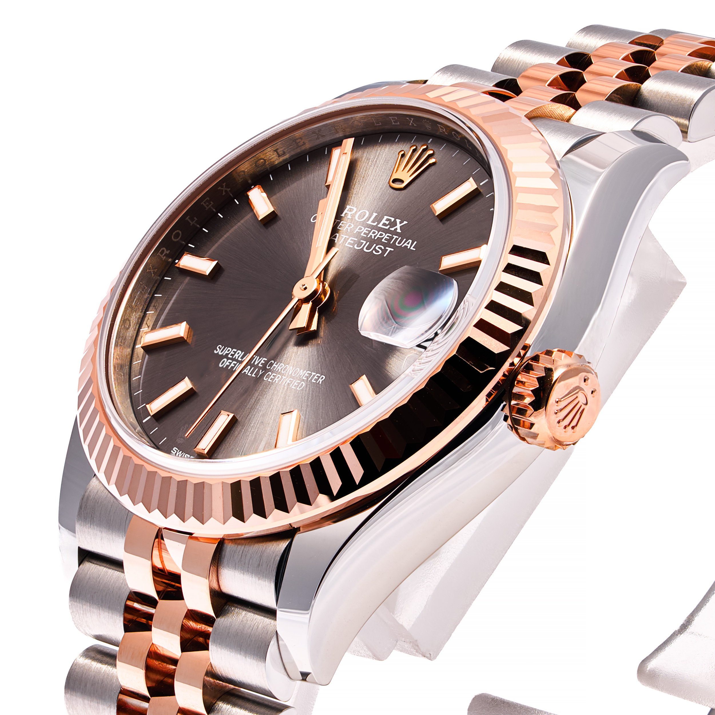 Datejust 31 Grau Stahl/Gold