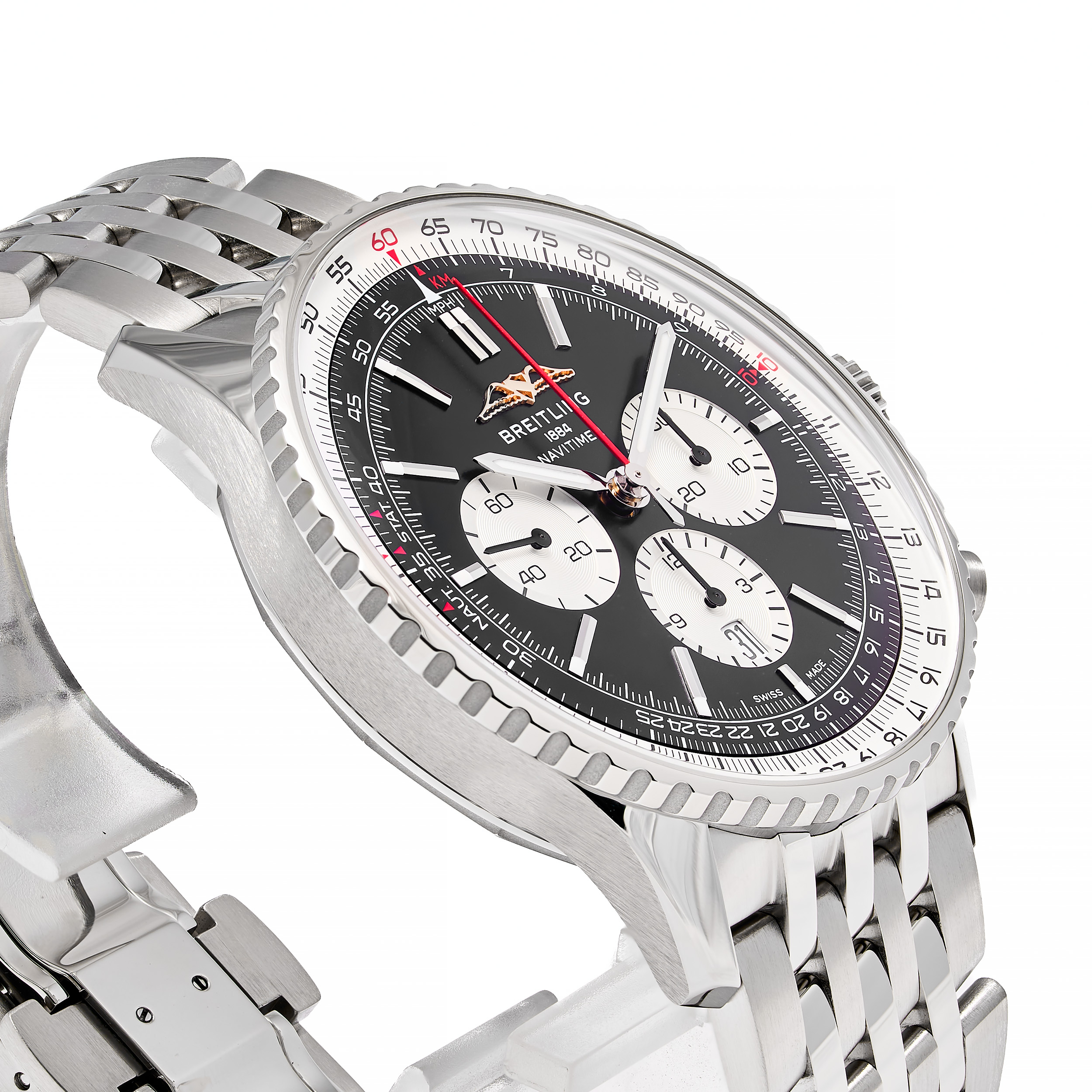Navitimer 1 B01 Chrono 46 Schwarz