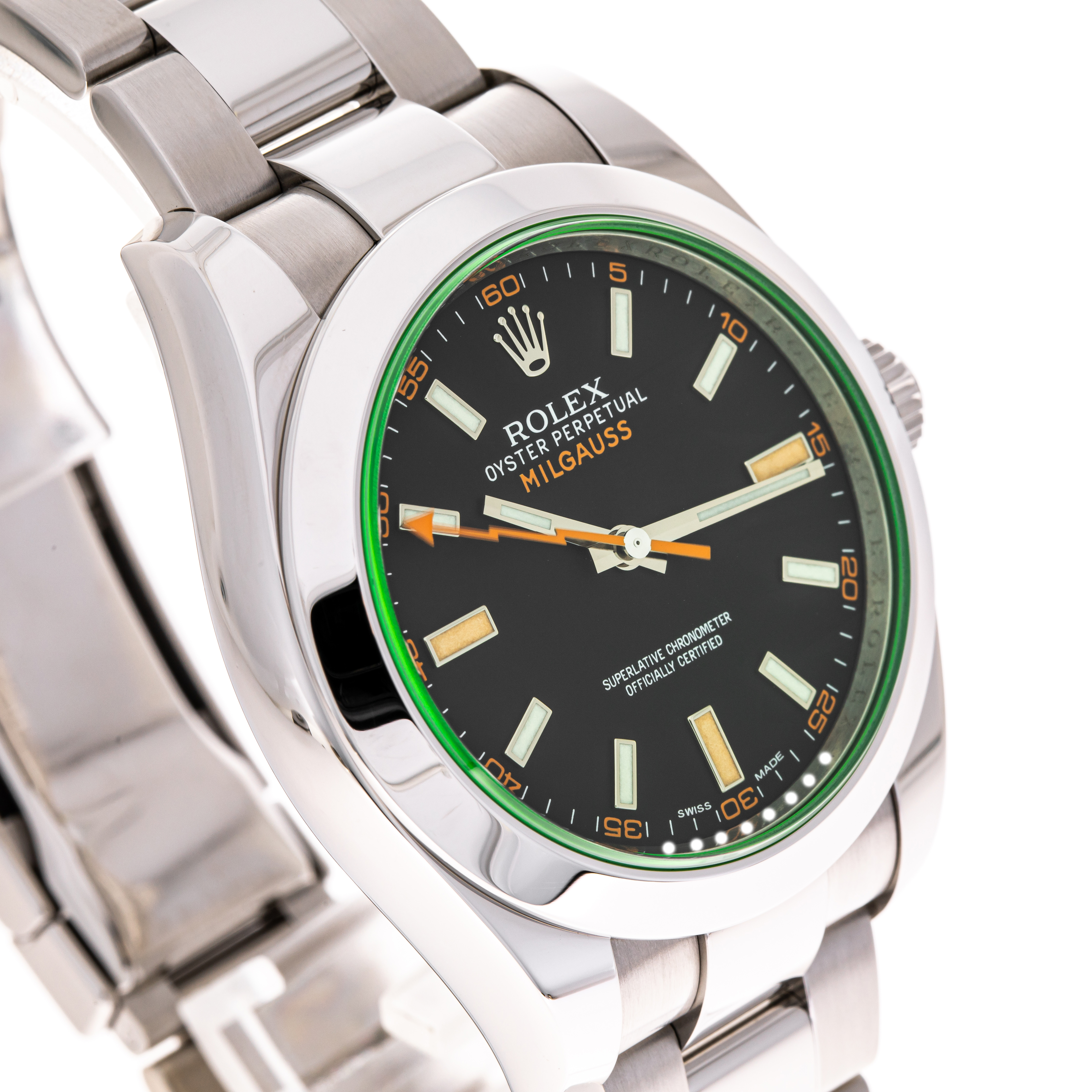 Milgauss 40 Schwarz Orange