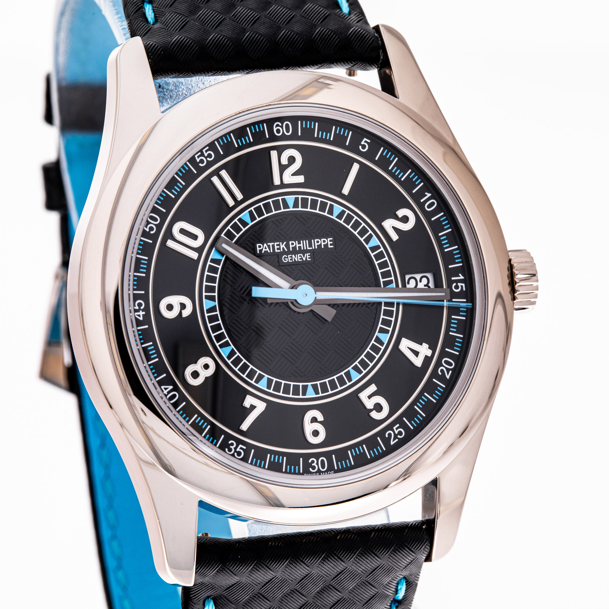 Calatrava Blue 40 Weißgold