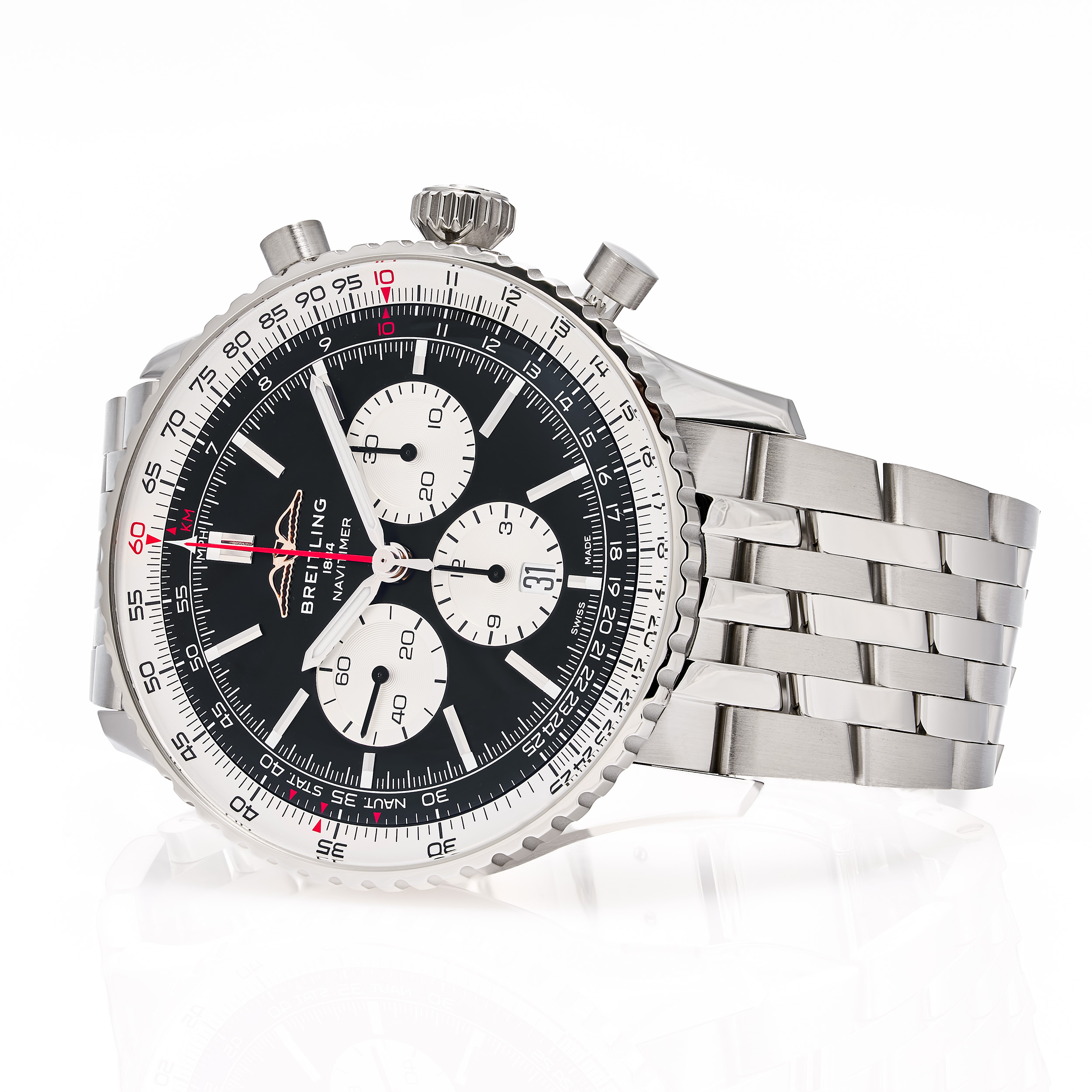 Navitimer 1 B01 Chrono 46 Schwarz