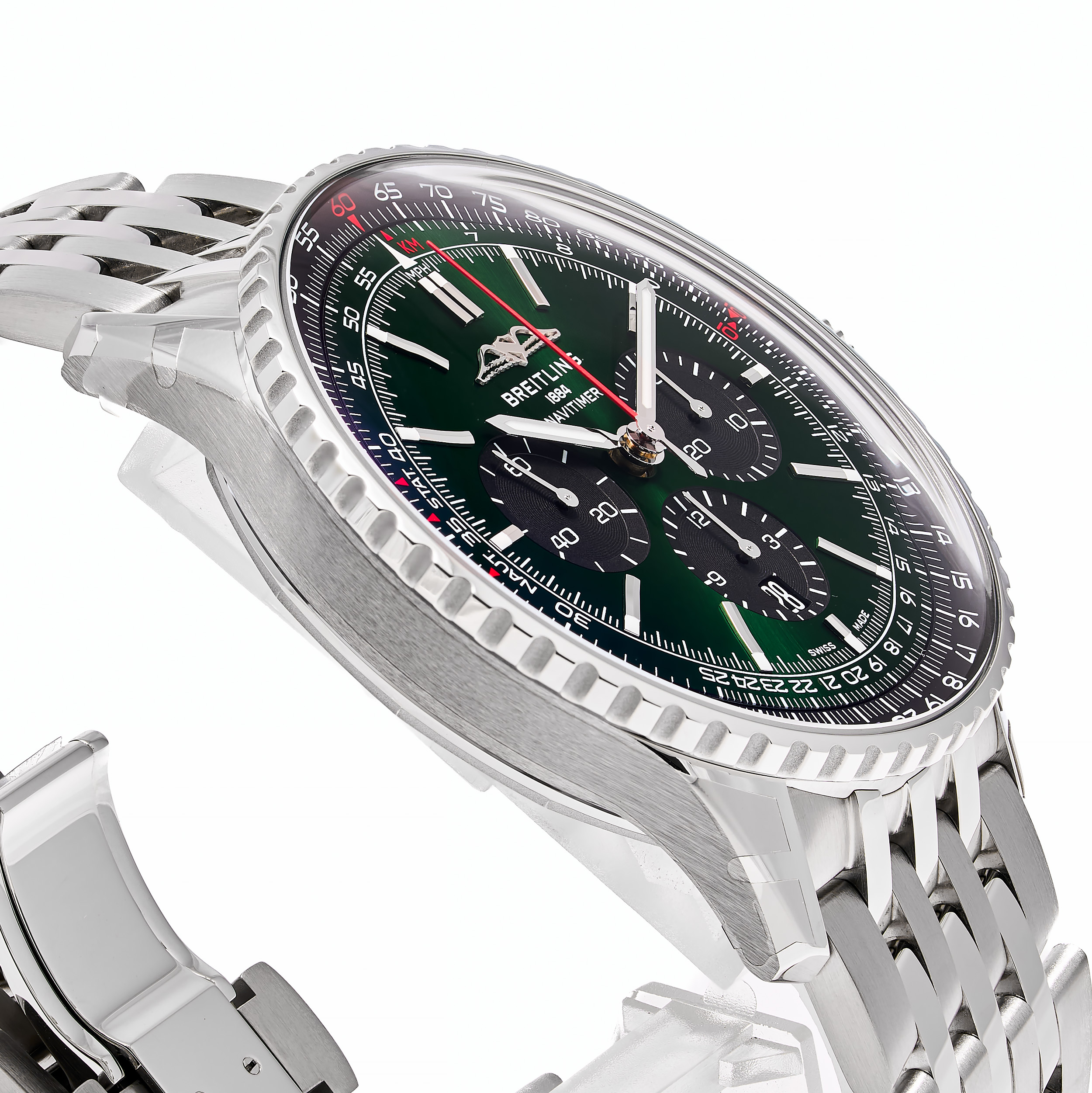 Navitimer 1 B01 Chrono 46 Grün