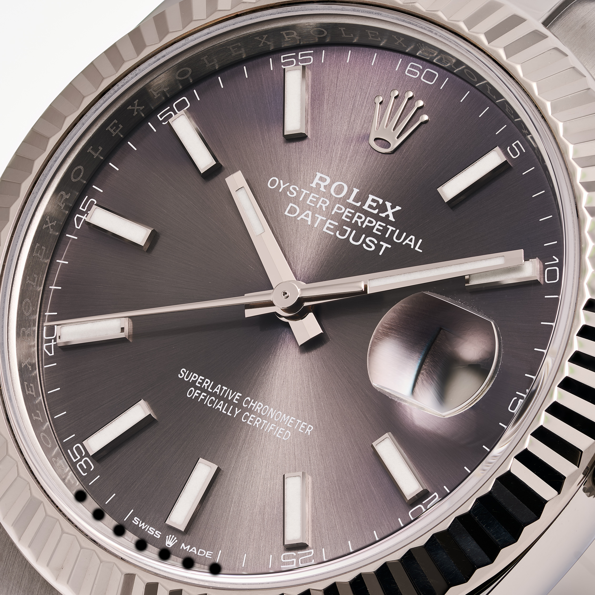 Datejust 41 Rhodium Oyster