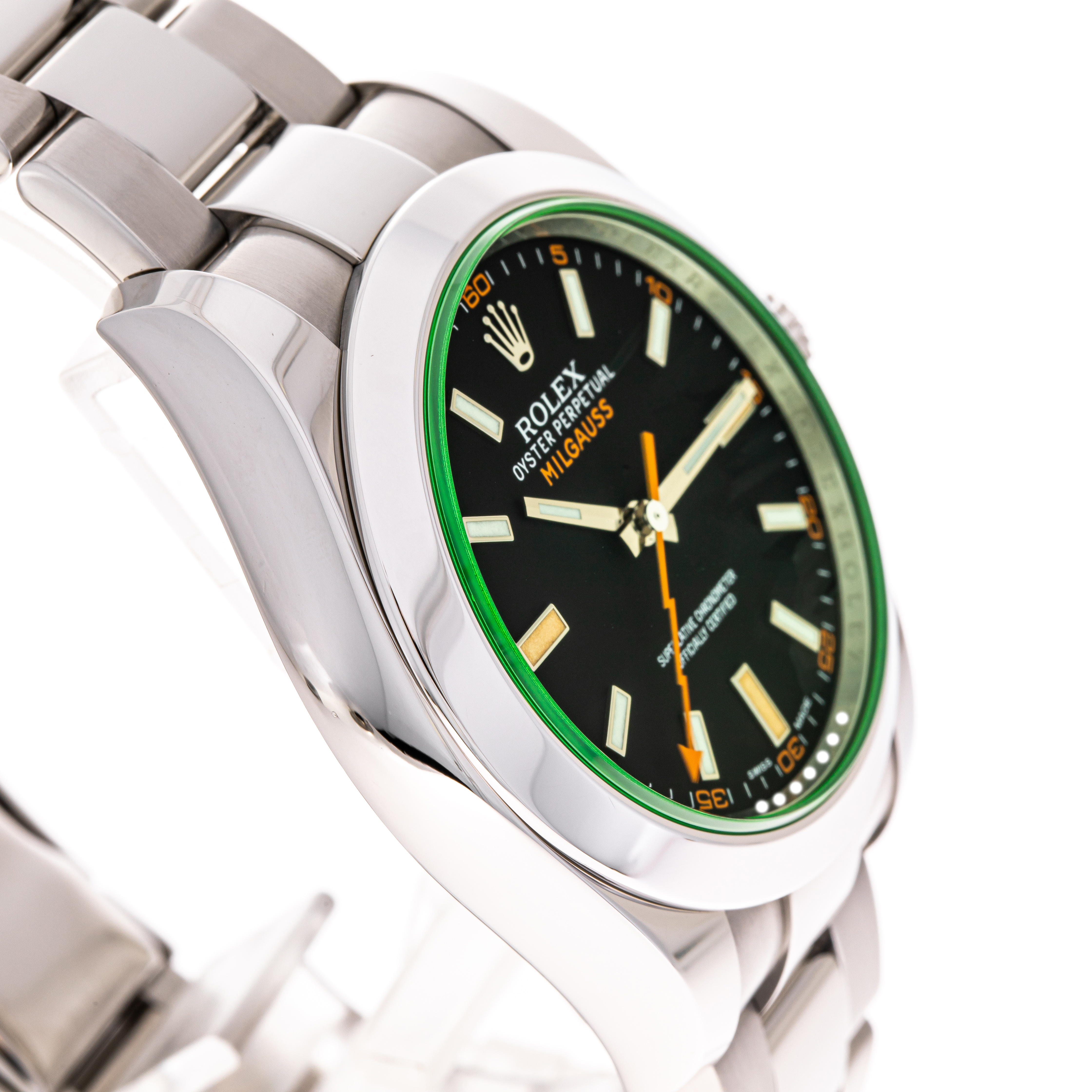 Milgauss 40 Schwarz Orange