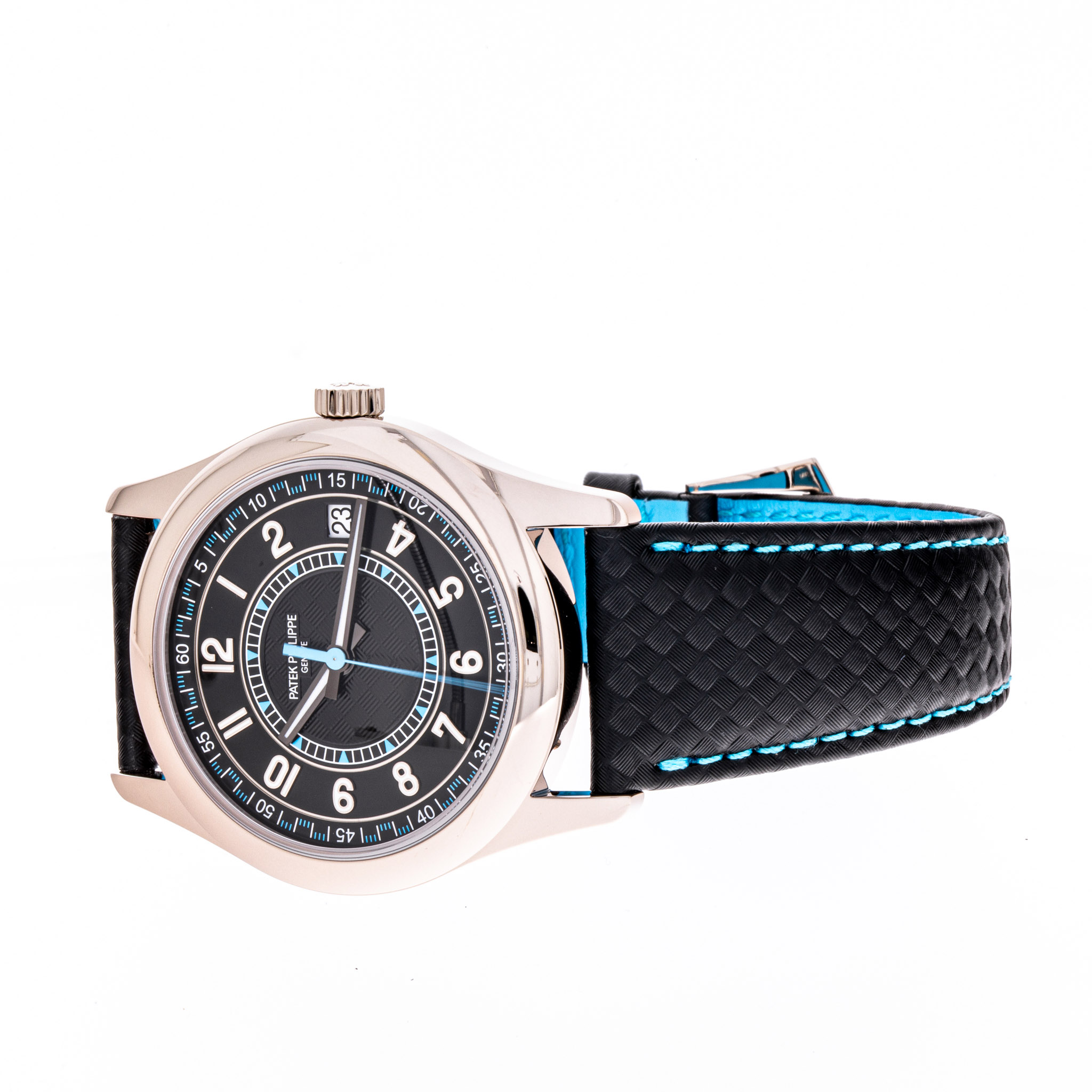 Calatrava Blue 40 Weißgold