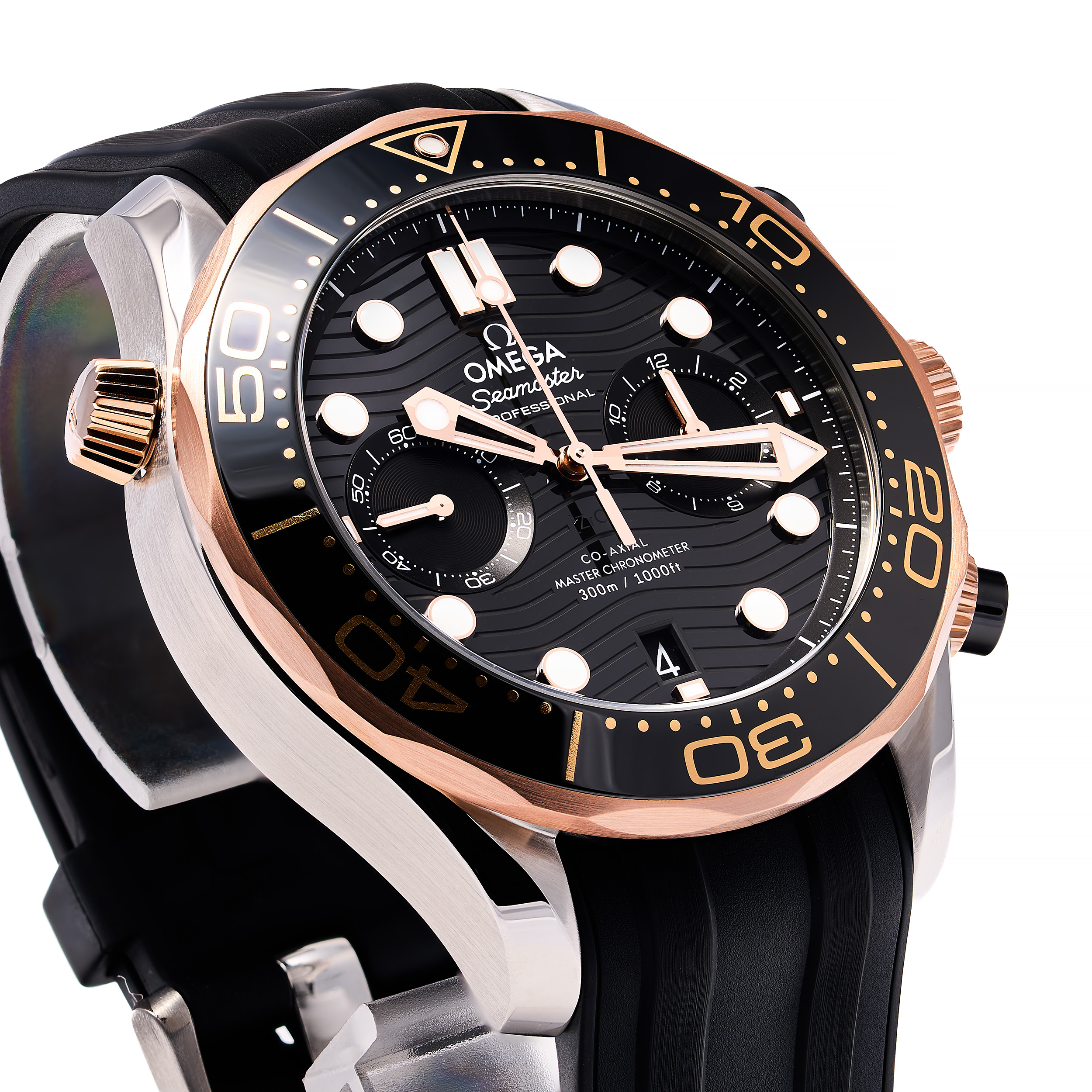 Seamaster Chrono Stahl/Roségold 44