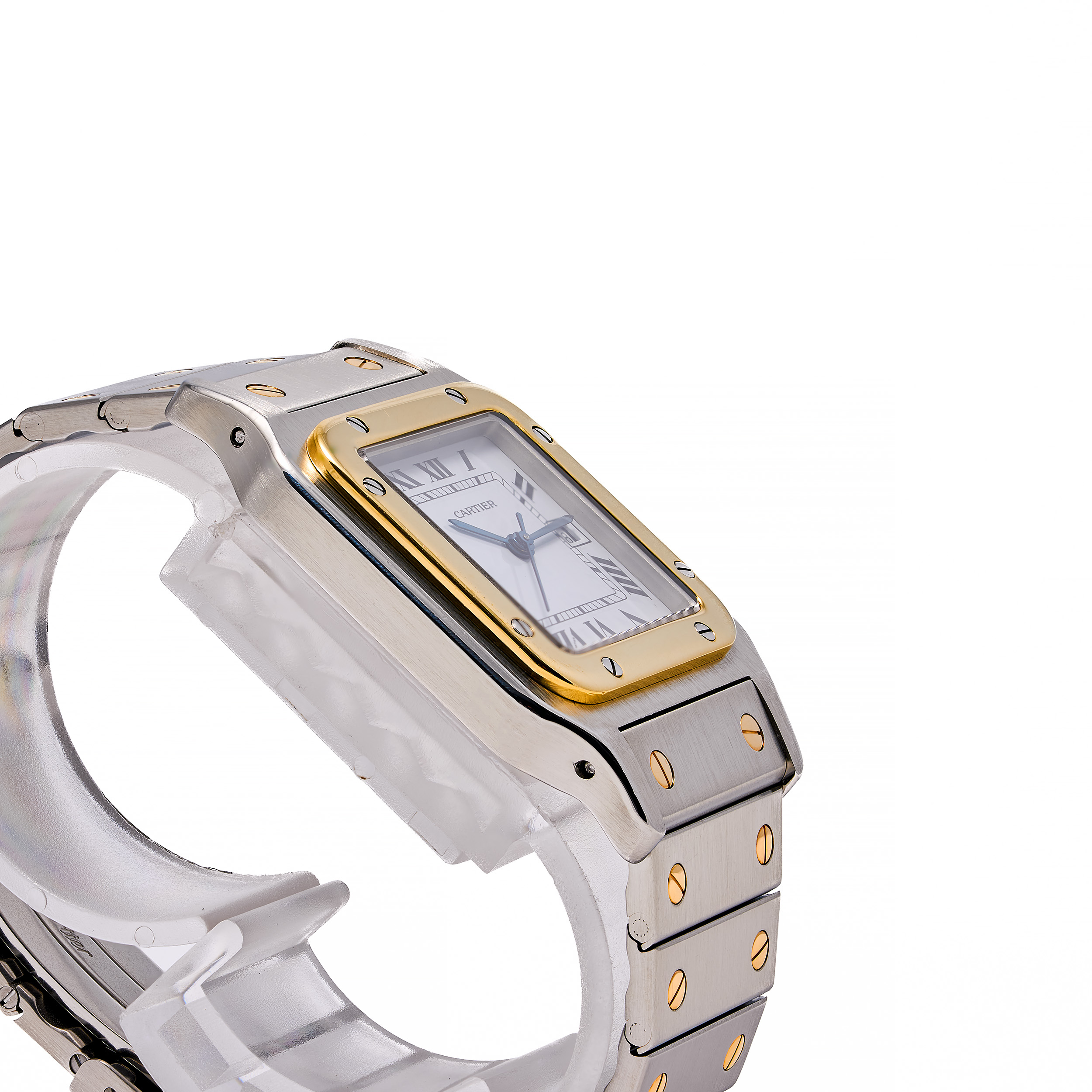 Santos Carree 29 Stahl/Gold