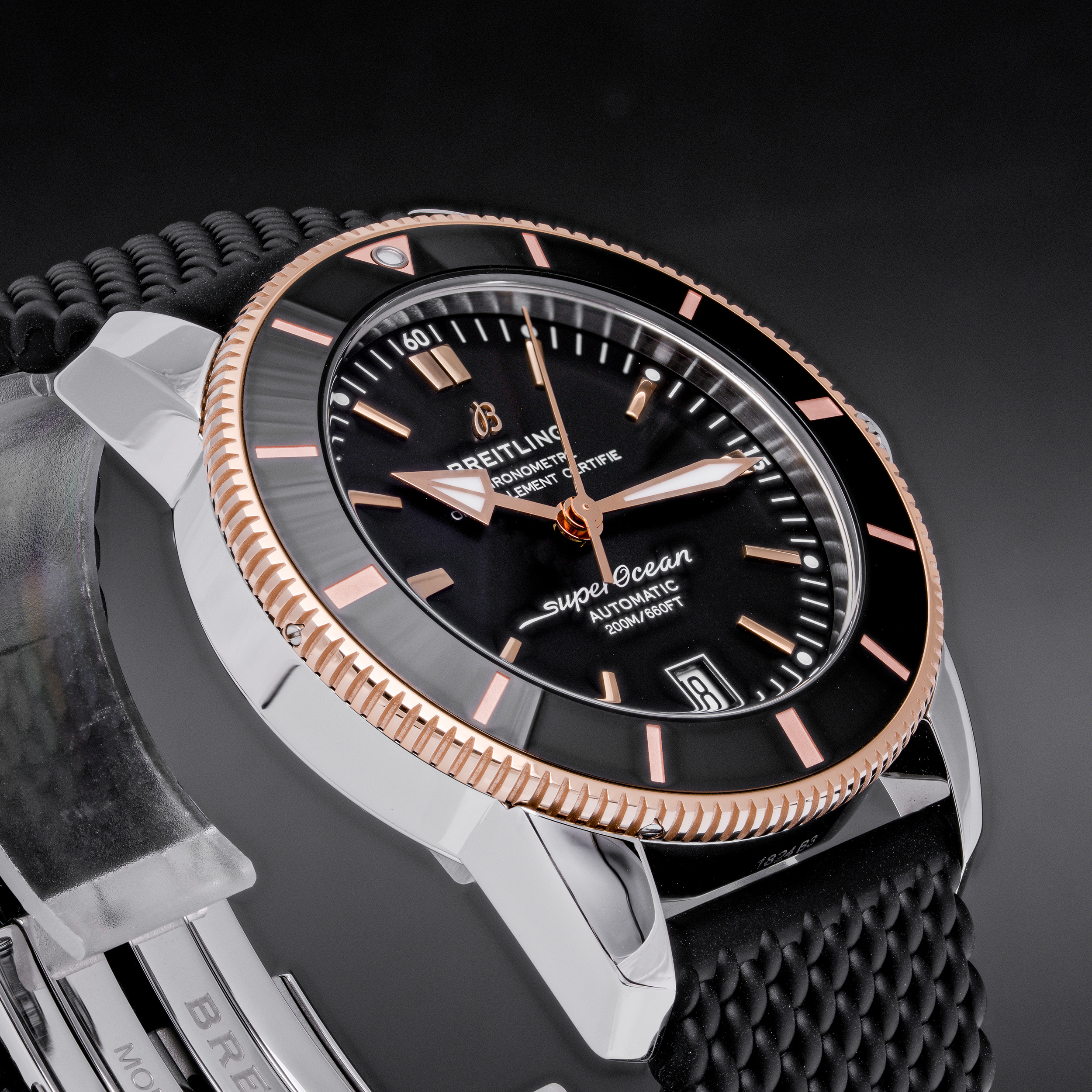 Superocean Heritage 42 Stahl Gold
