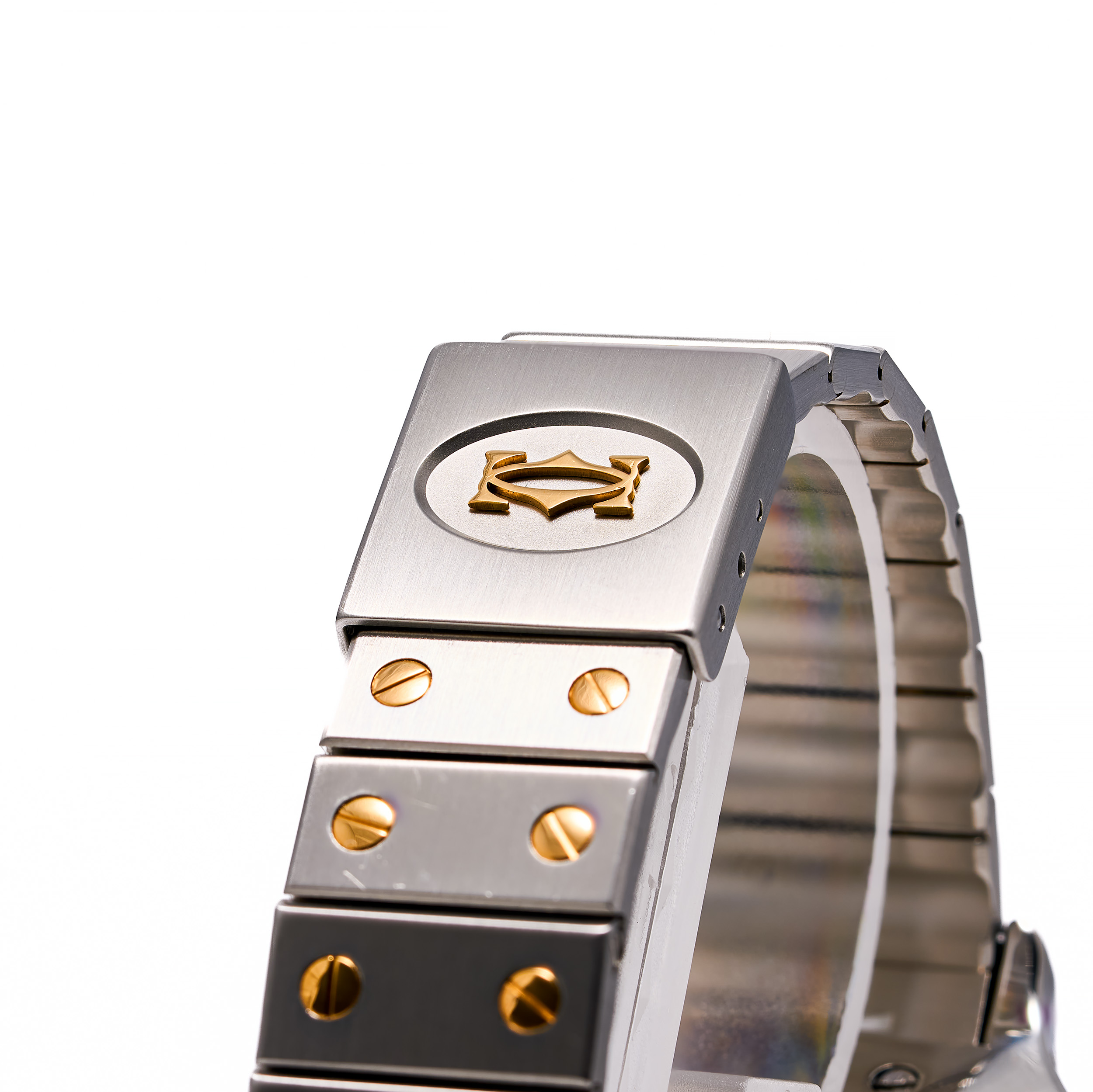 Santos Carree 29 Stahl/Gold