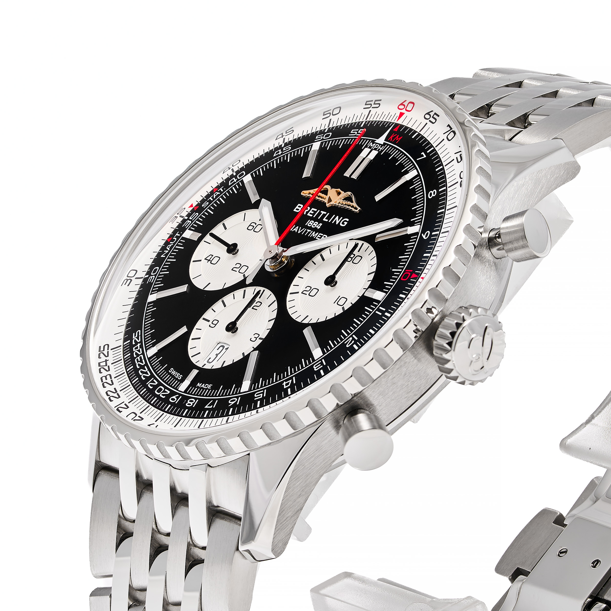 Navitimer 1 B01 Chrono 46 Schwarz