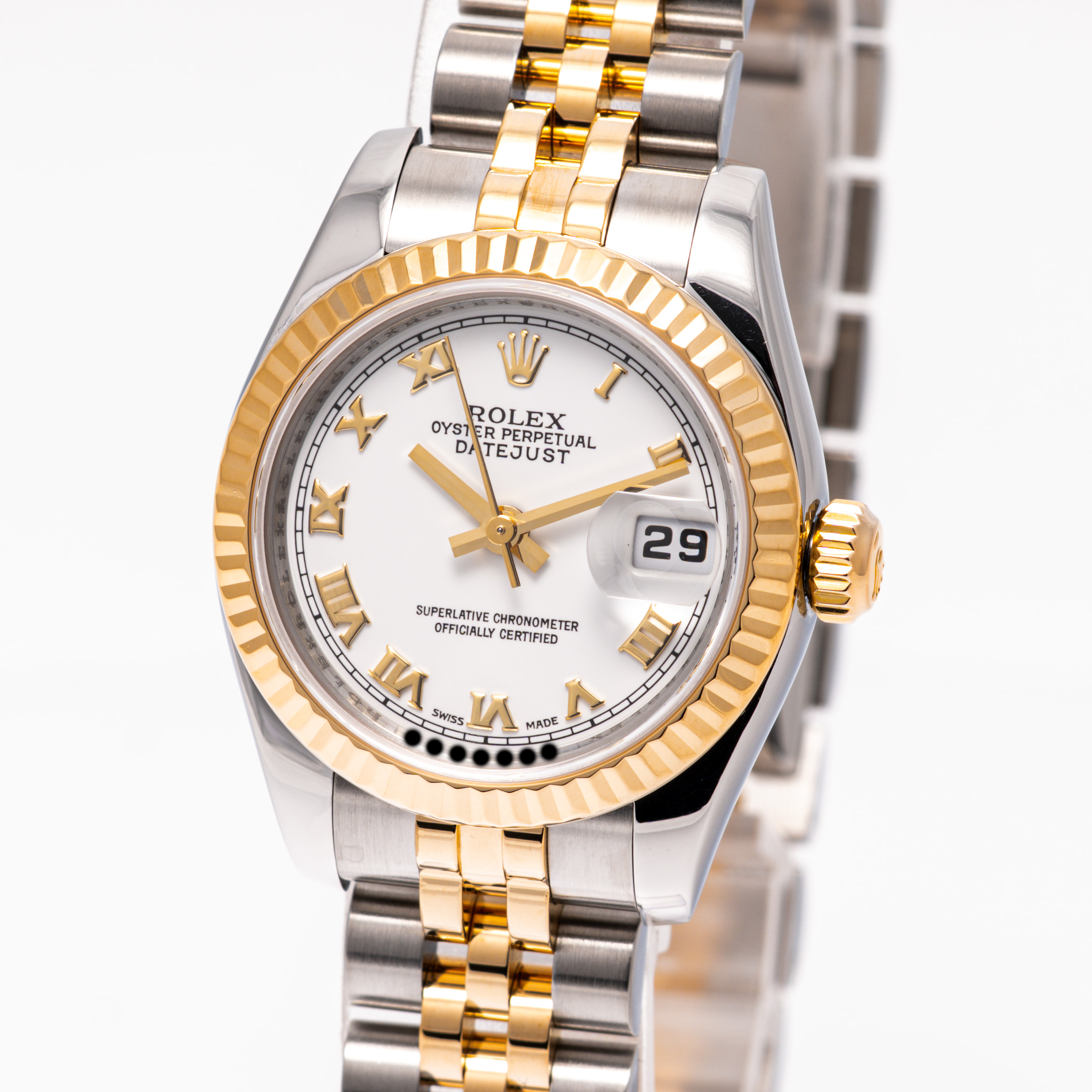 Lady-Datejust 26 Stahl Gold