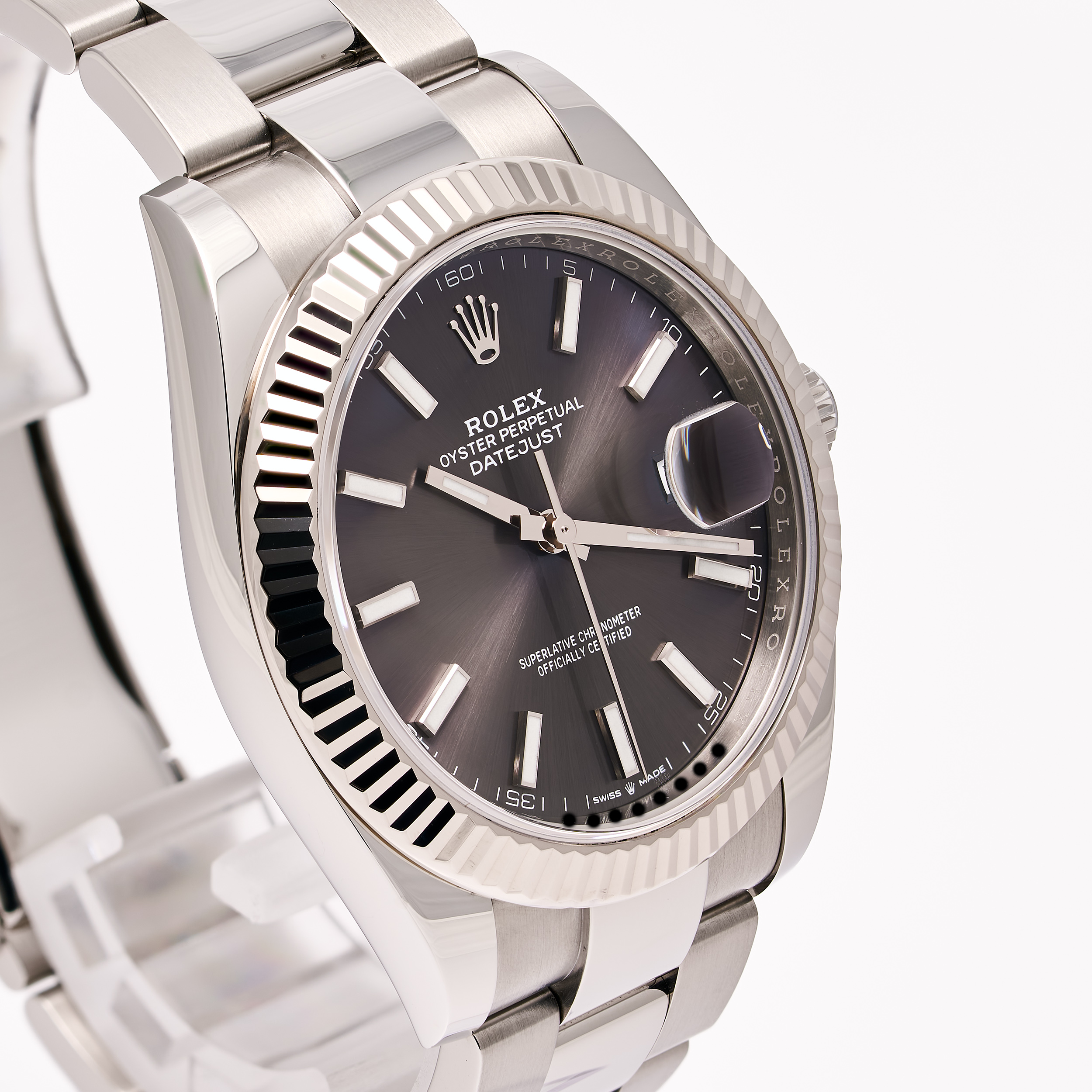 Datejust 41 Rhodium Oyster