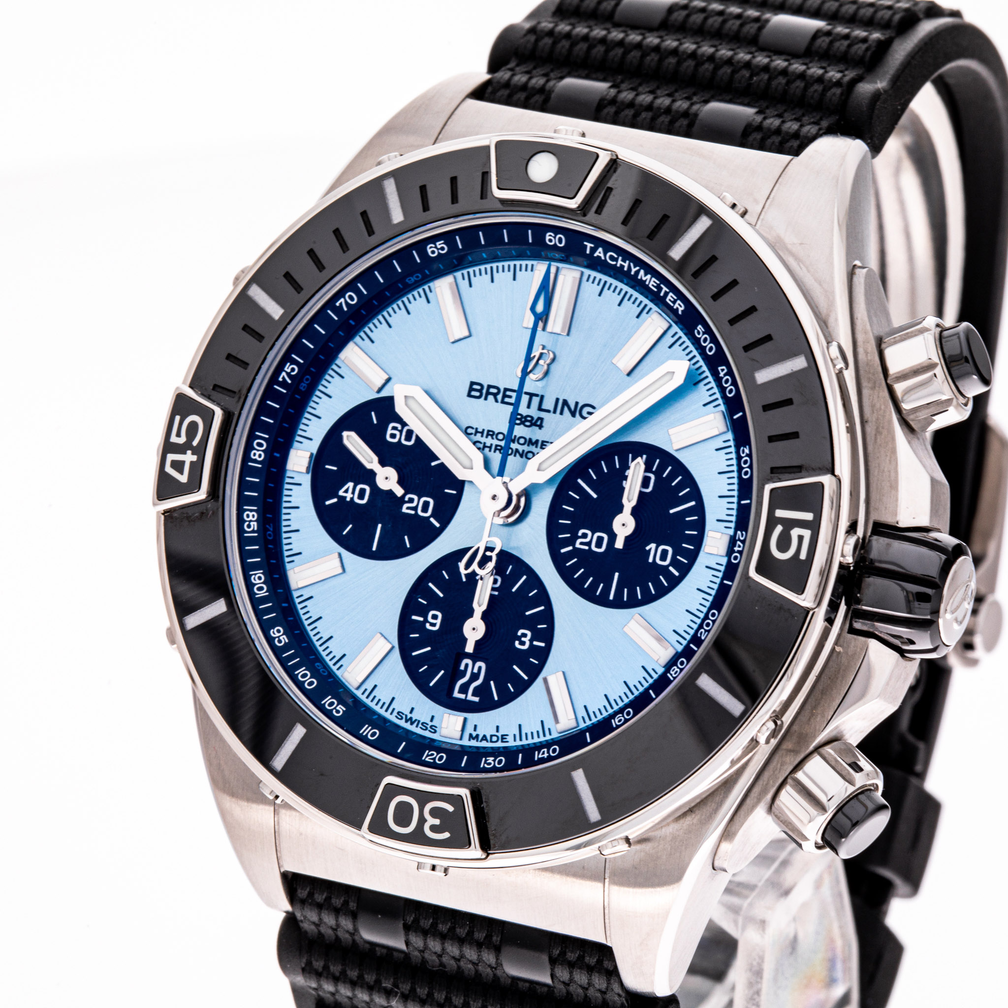 Super Chronomat B01 44 Ice Blau