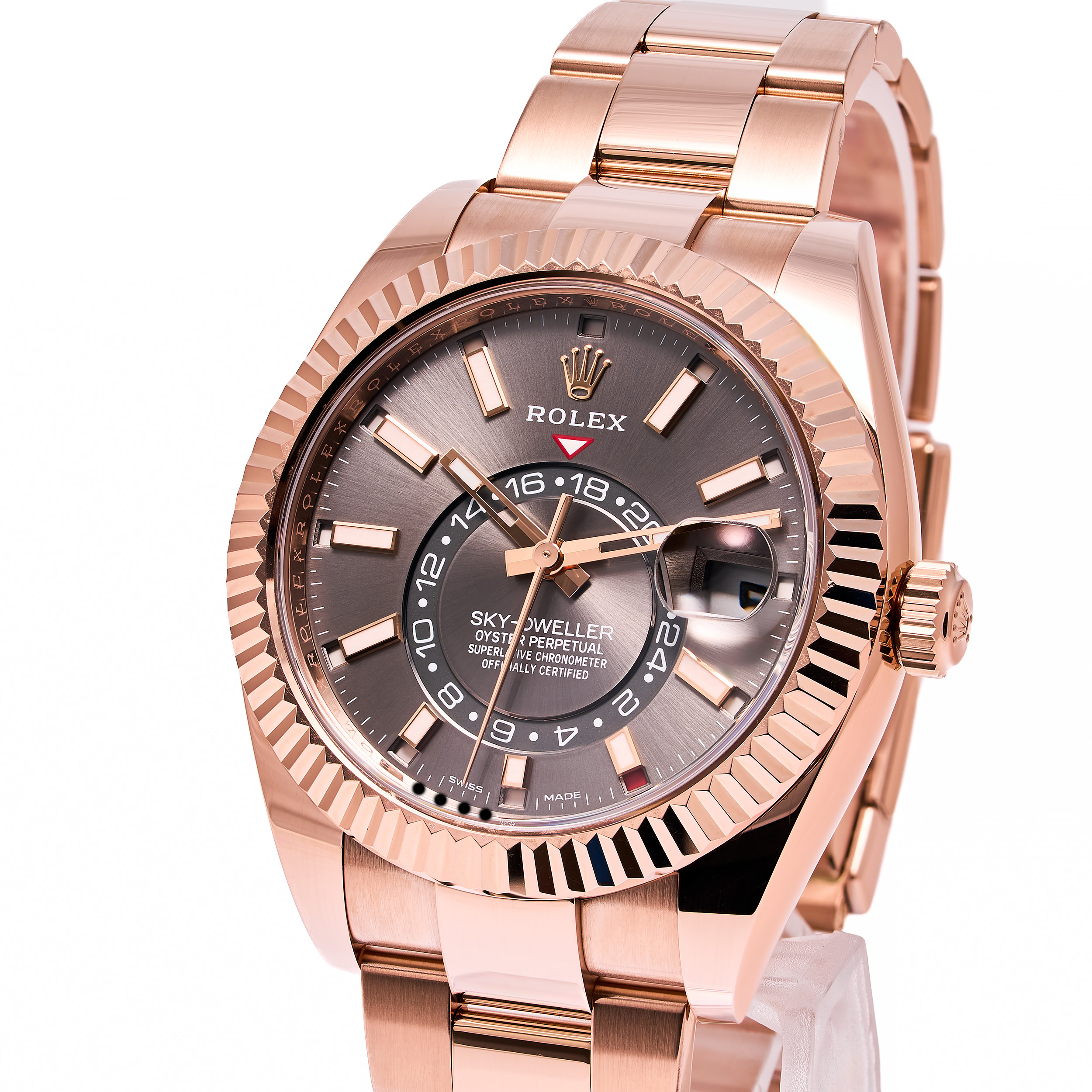 Sky-Dweller Rosegold 42 Grau