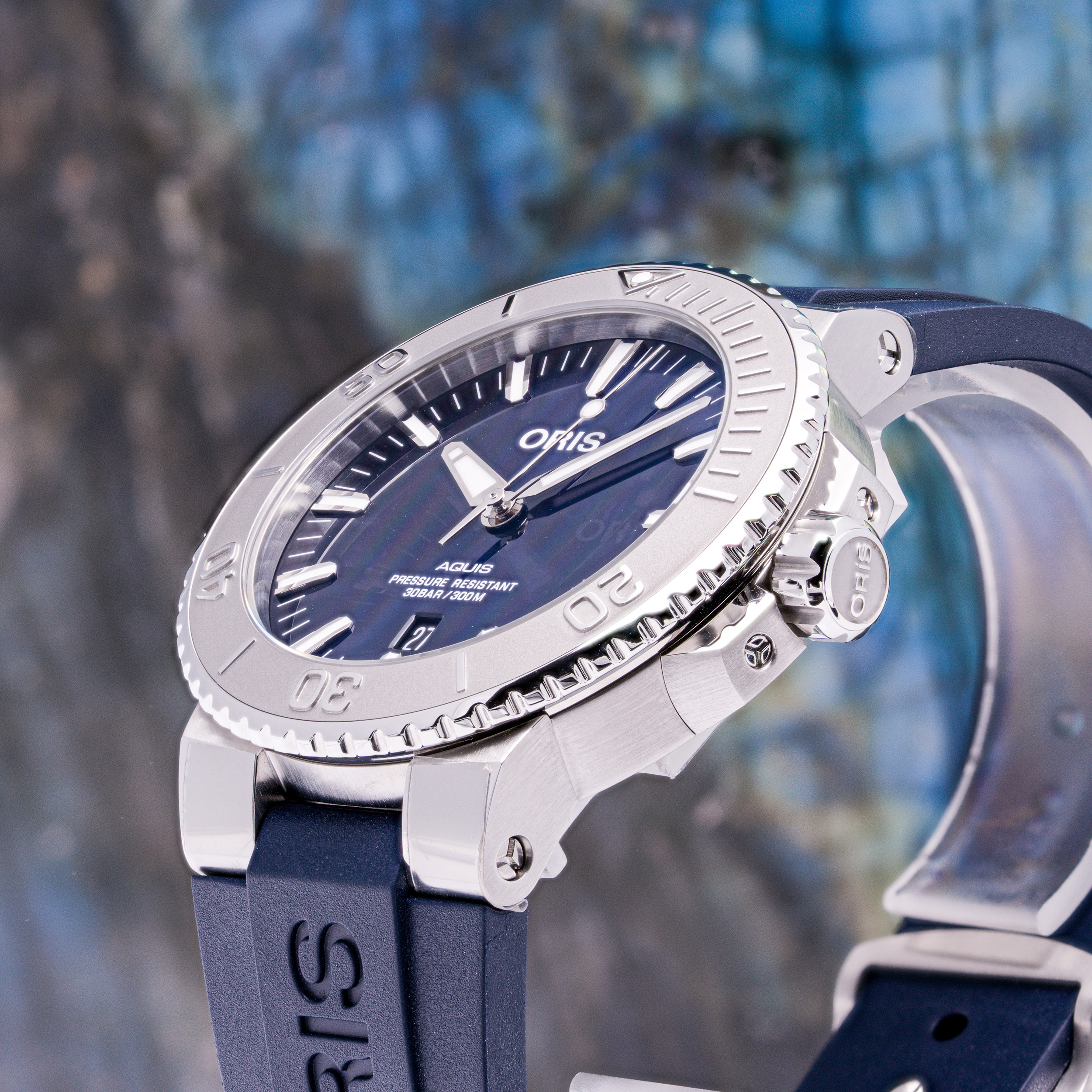Aquis Date 43,5 Blau