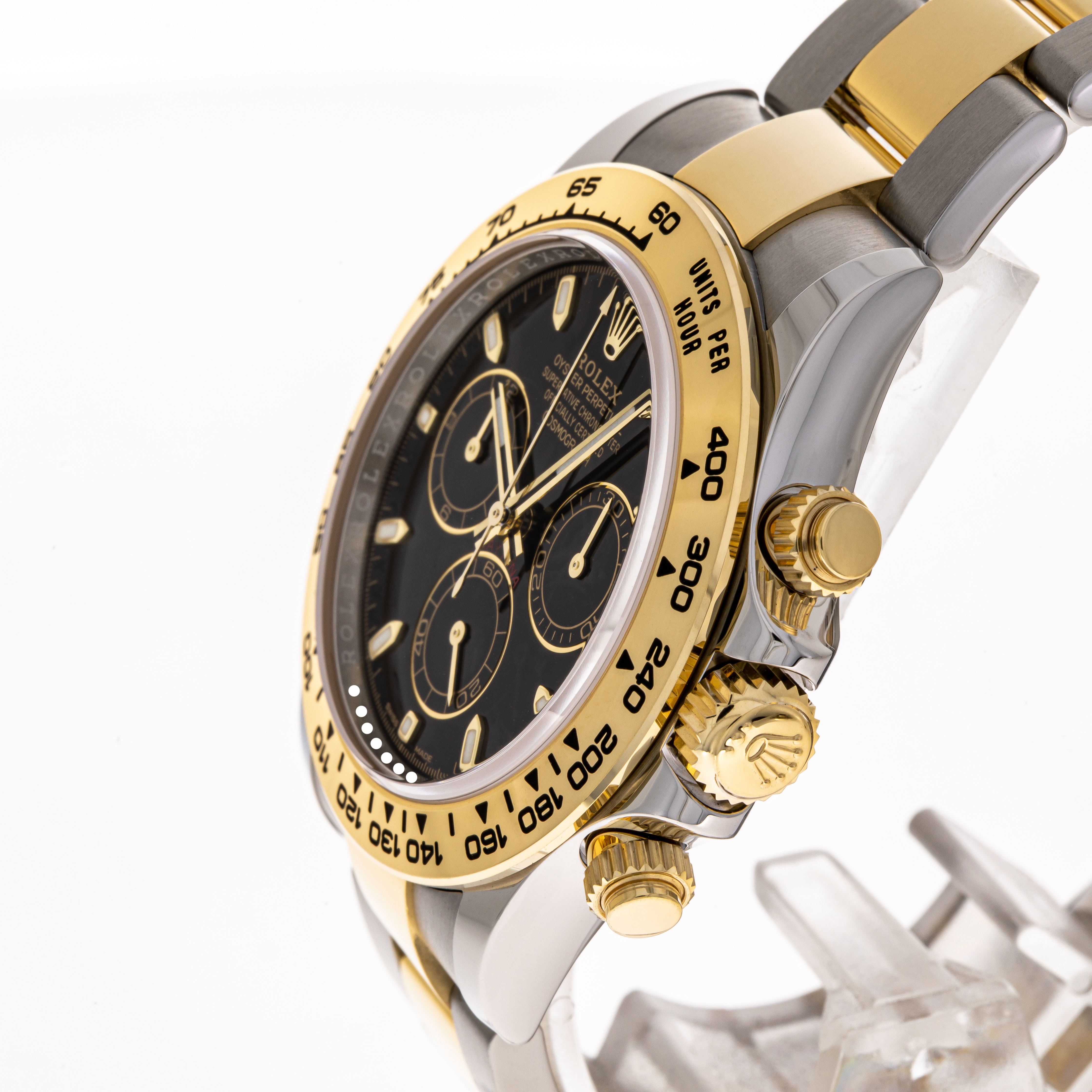 Daytona Stahl Gold Schwarz