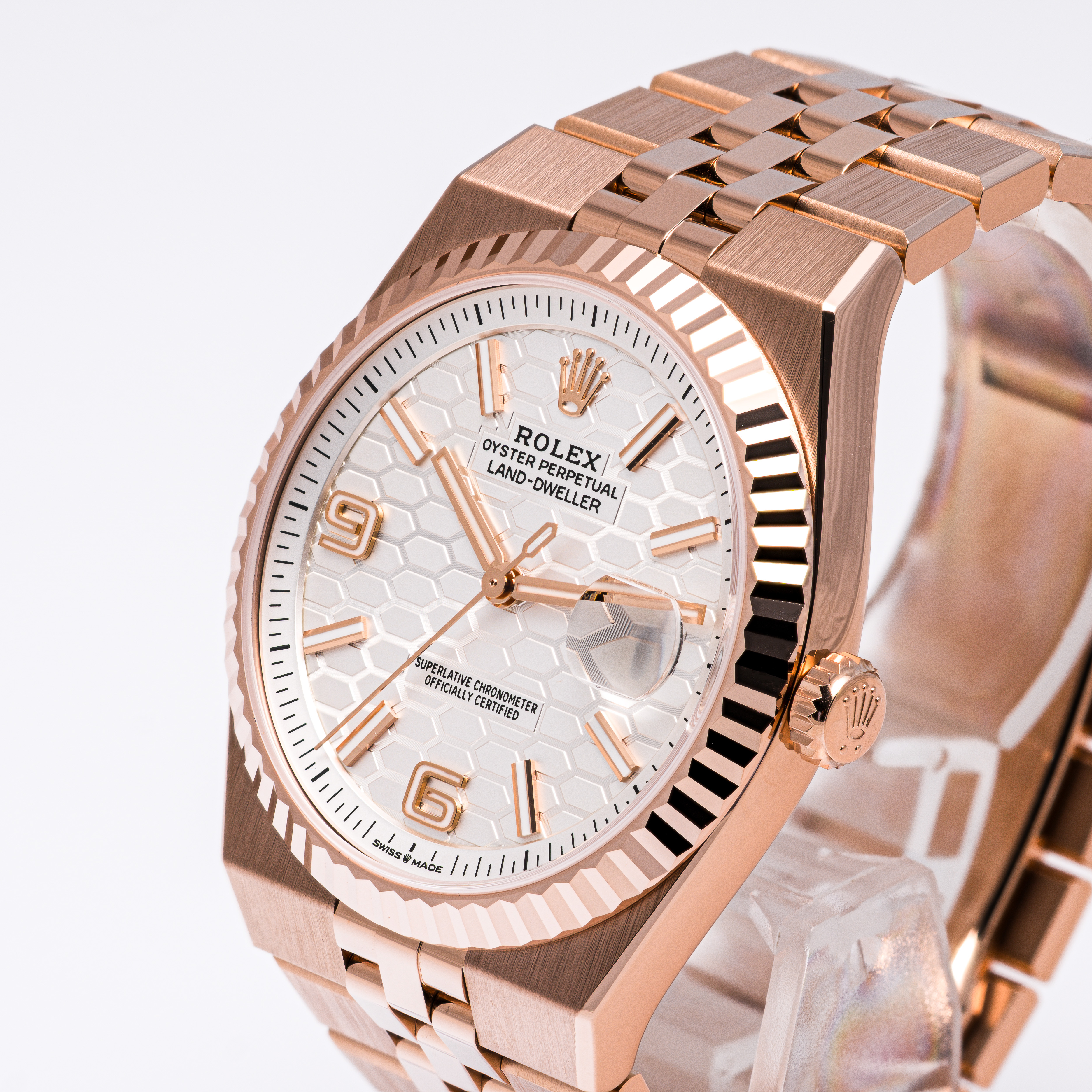 Land-Dweller 40 Weiß Roségold